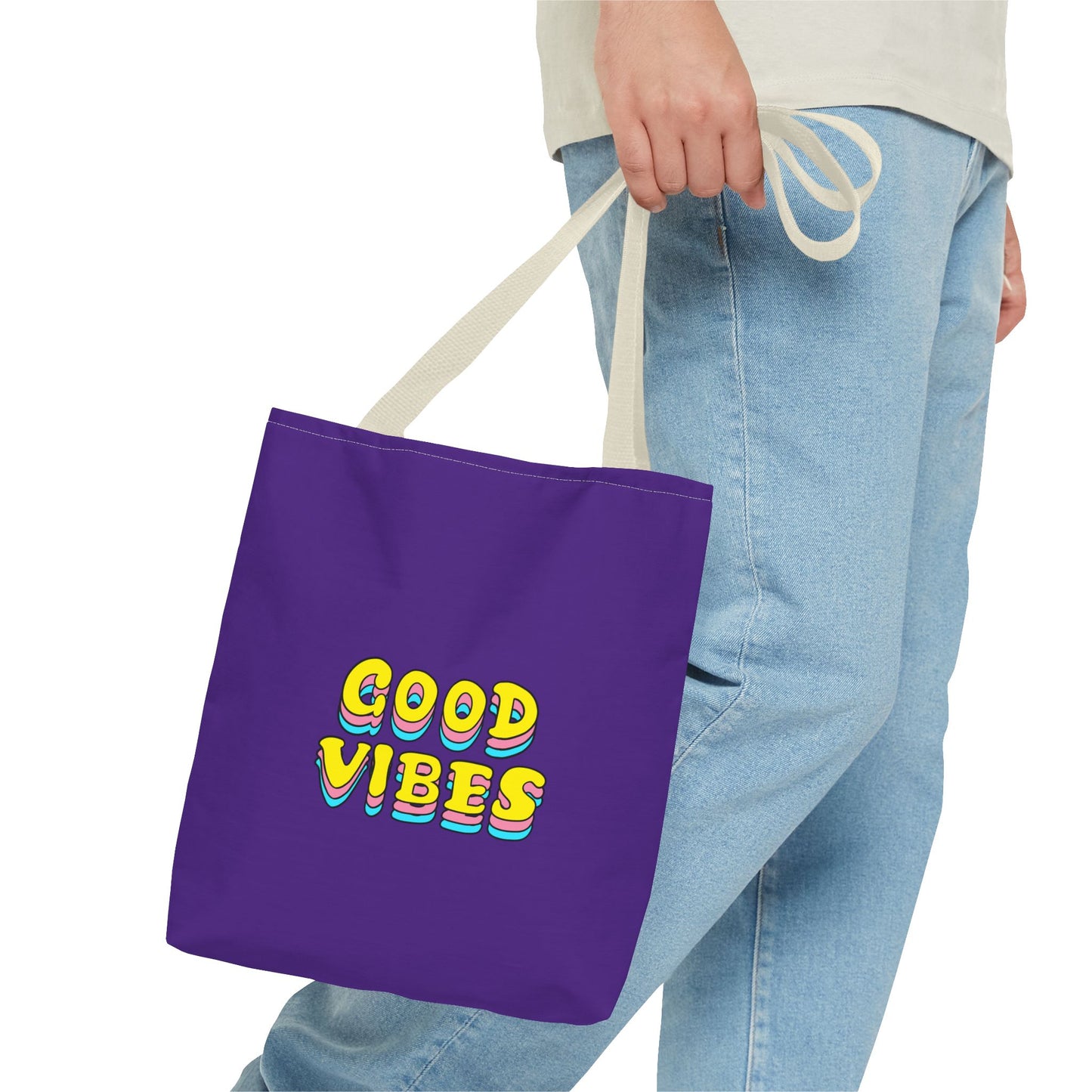 Good Vibes Tote Bag (AOP)
