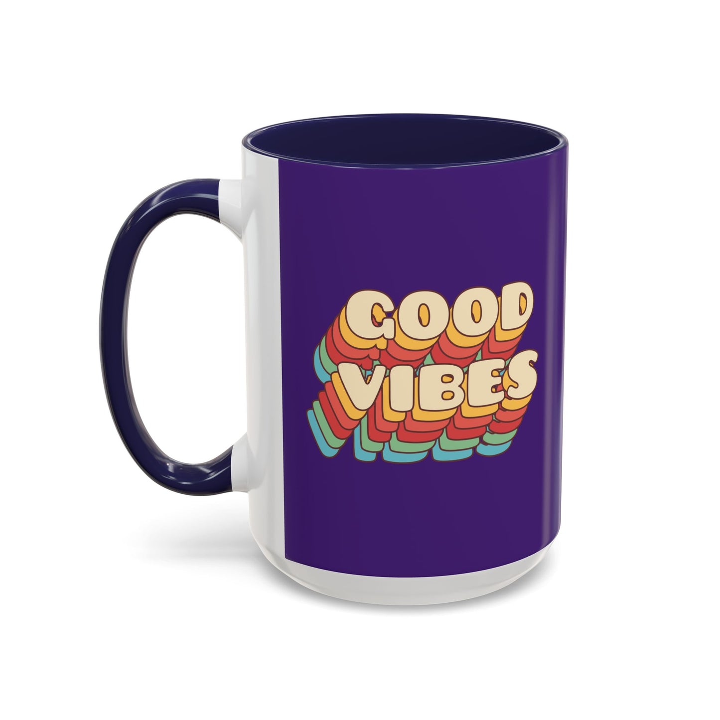 Good Vibes Accent Coffee Mug (11, 15oz)
