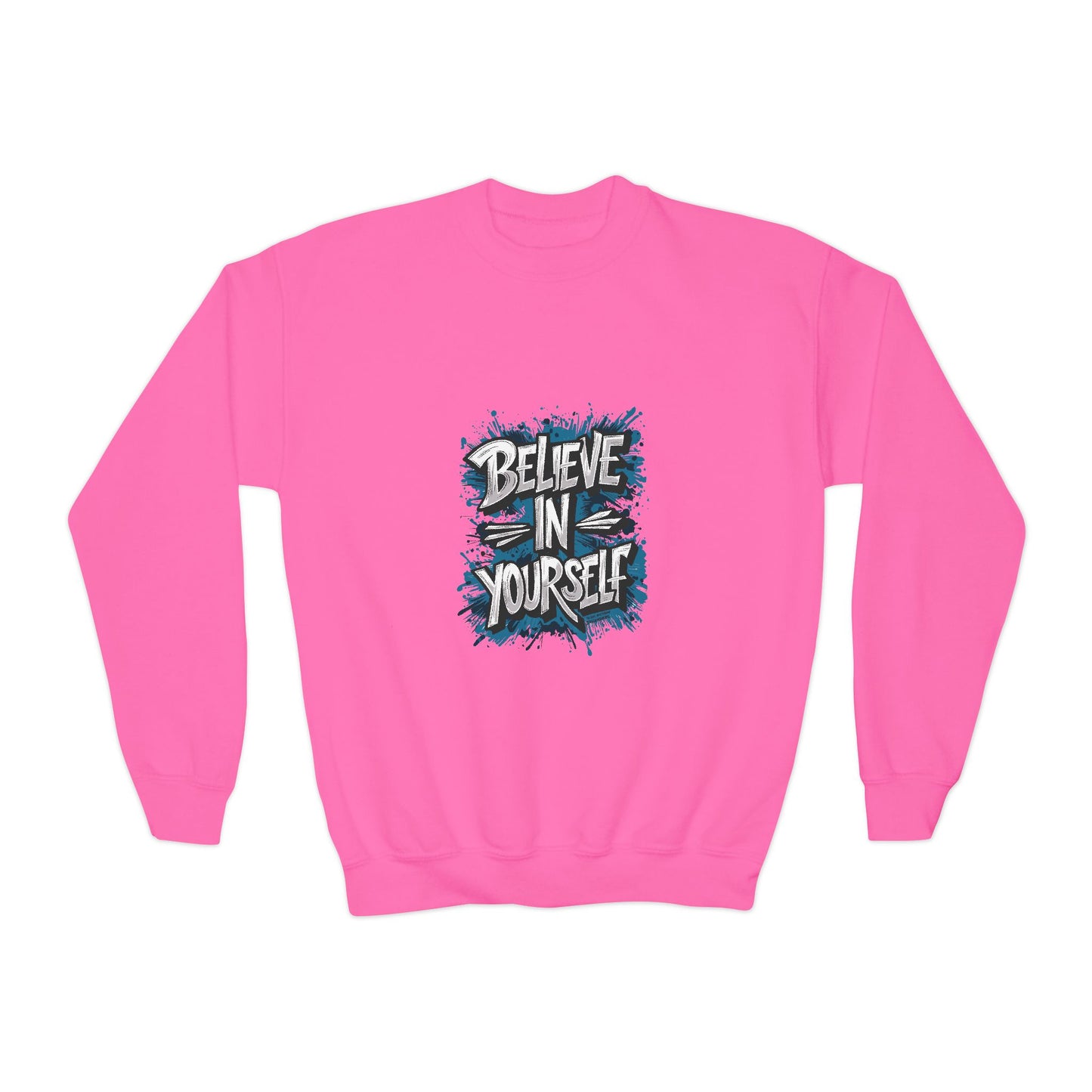 Believe In Yourself Youth Crewneck Sweatshirt
