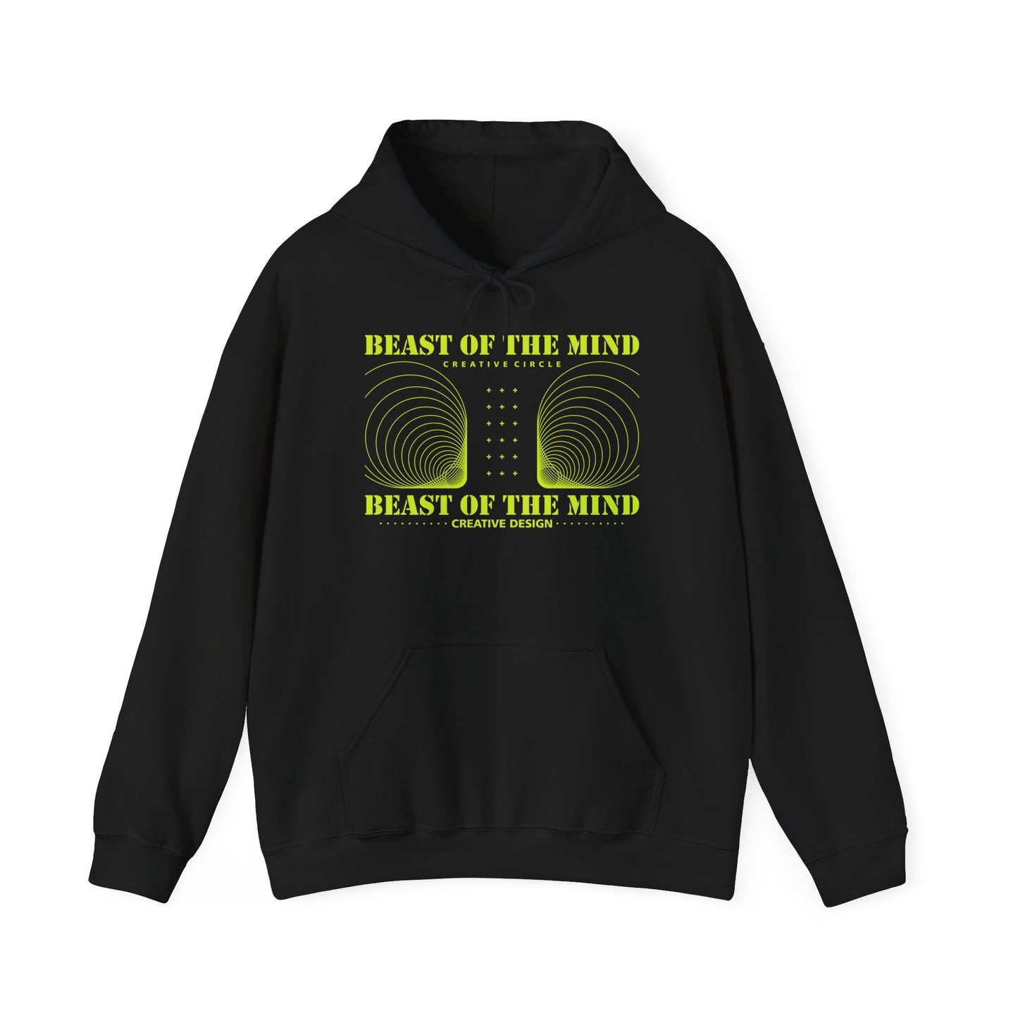 Beast Of The Mind Creative Circle Unisex Heavy Blend™ Hooded Sweatshirt