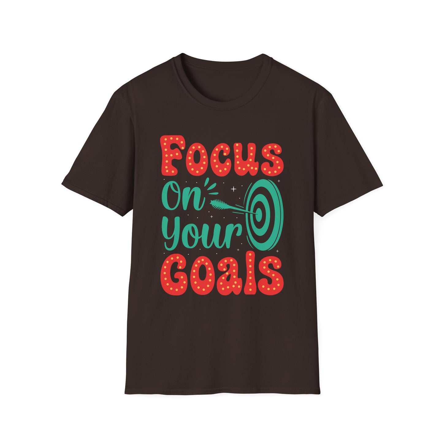 Focus On Your Goals  Unisex Softstyle T-Shirt