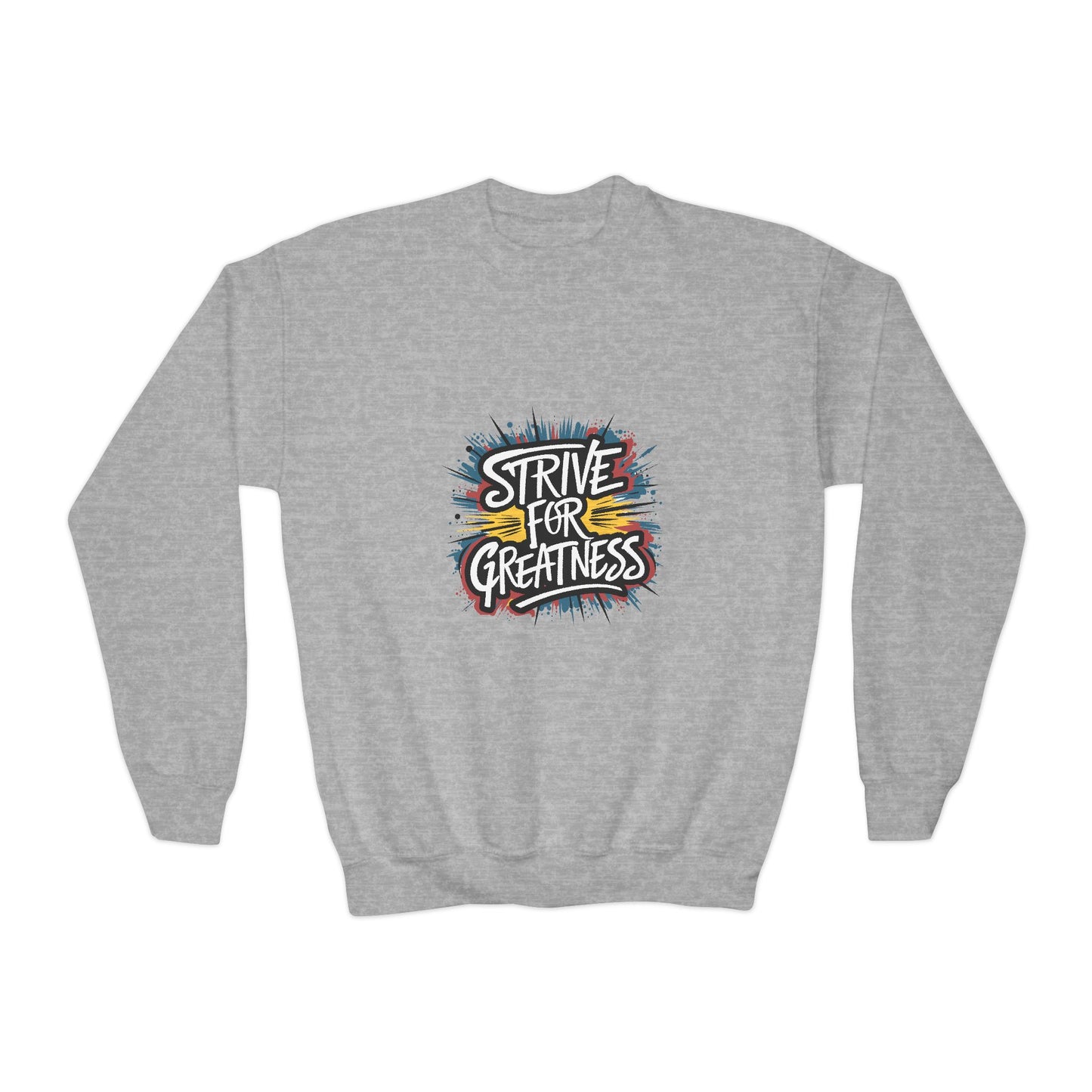Strive For Greatness Youth Crewneck Sweatshirt