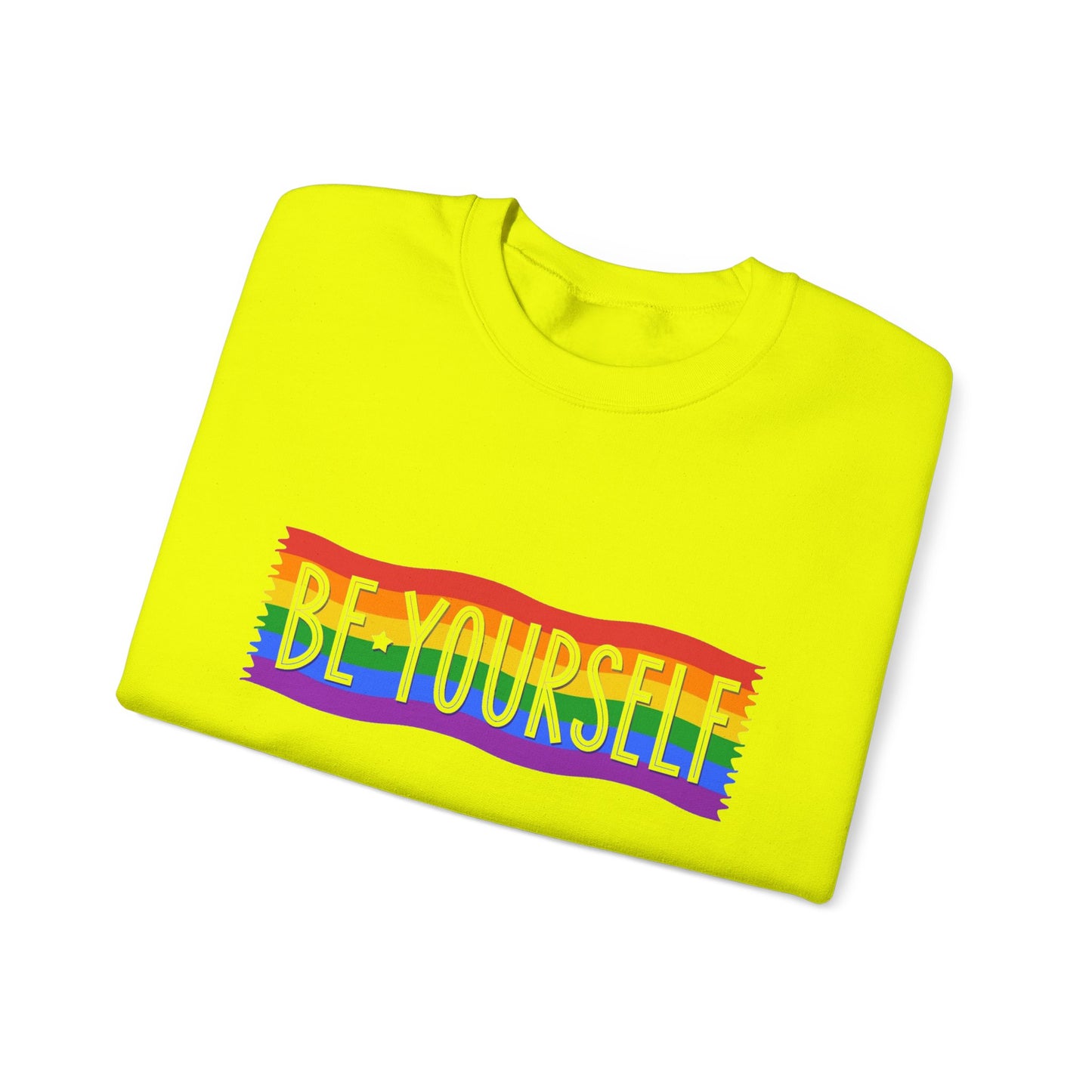 Be Yourself Unisex Heavy Blend™ Crewneck Sweatshirt