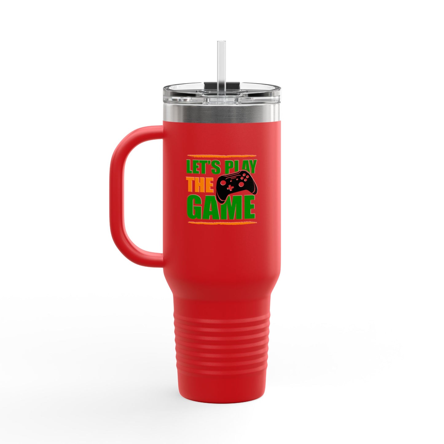 Let's Play The Game Insulated Travel Mug, 40oz