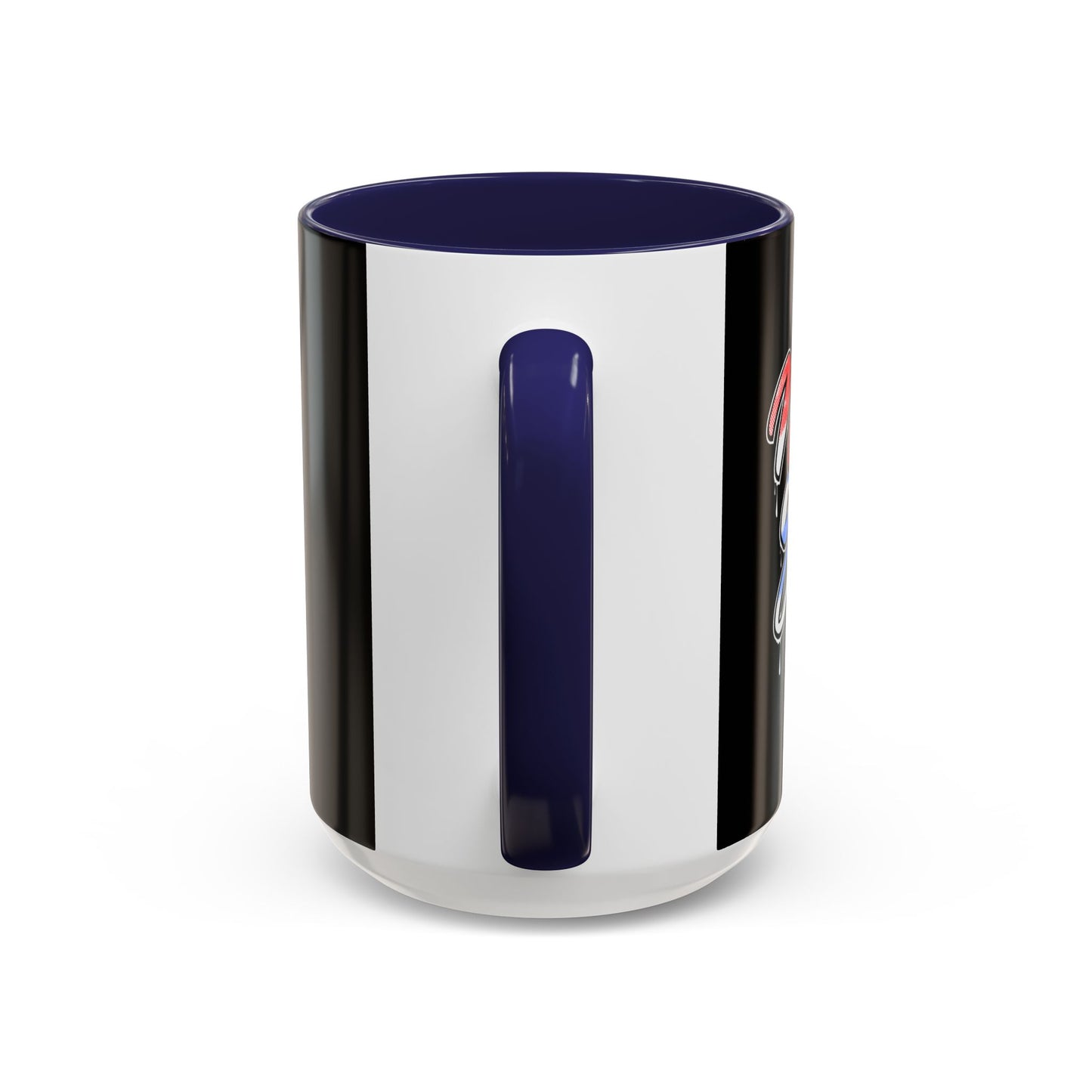 Never Give Up Accent Coffee Mug (11, 15oz)