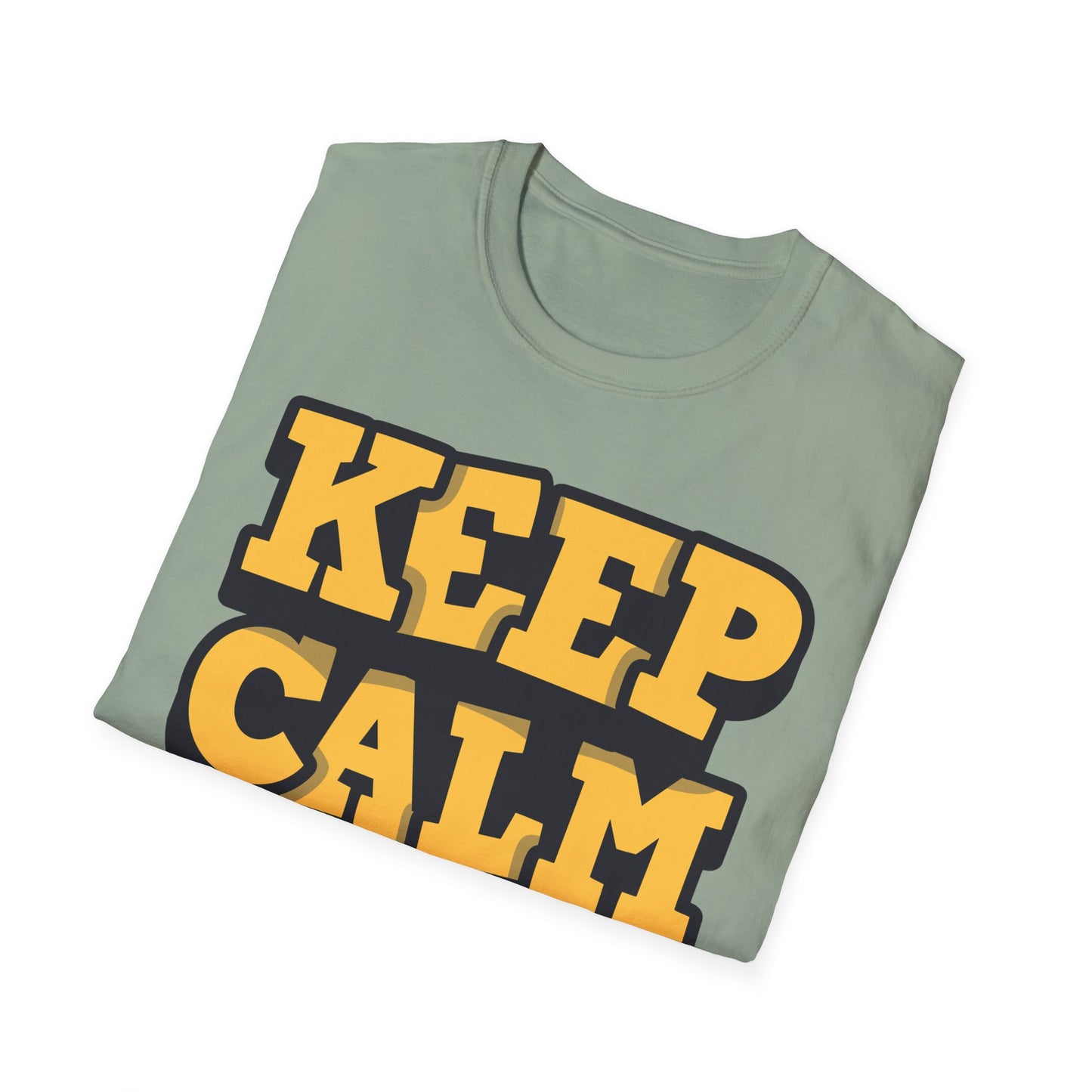 Keep Calm And Drink Coffee Unisex Softstyle T-Shirt