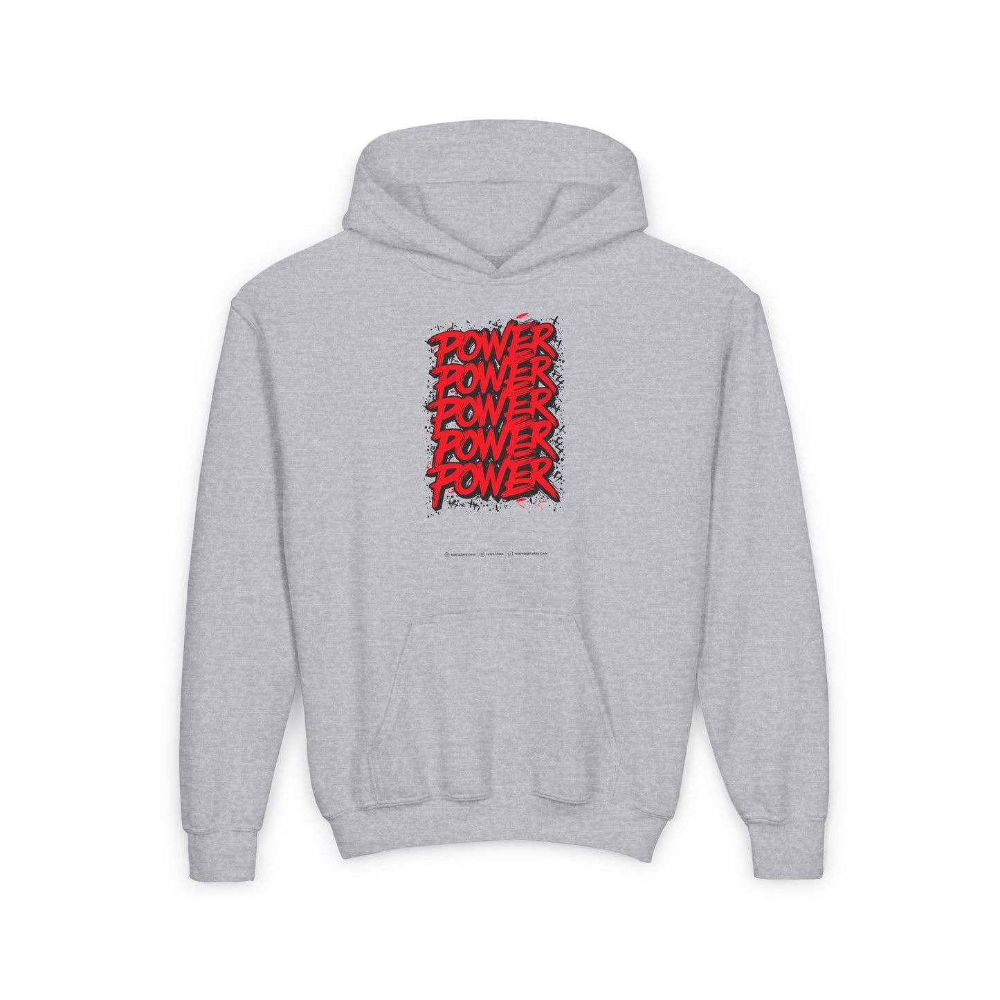 Power Youth Heavy Blend Hooded Sweatshirt