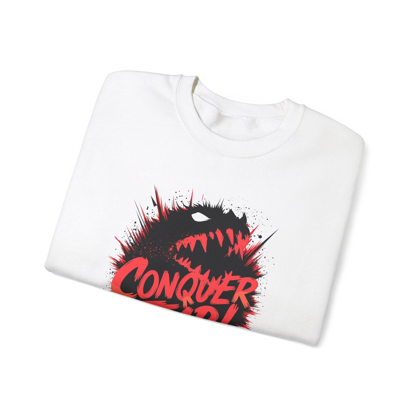 Conquer Fear! Unisex Heavy Blend™ Crewneck Sweatshirt