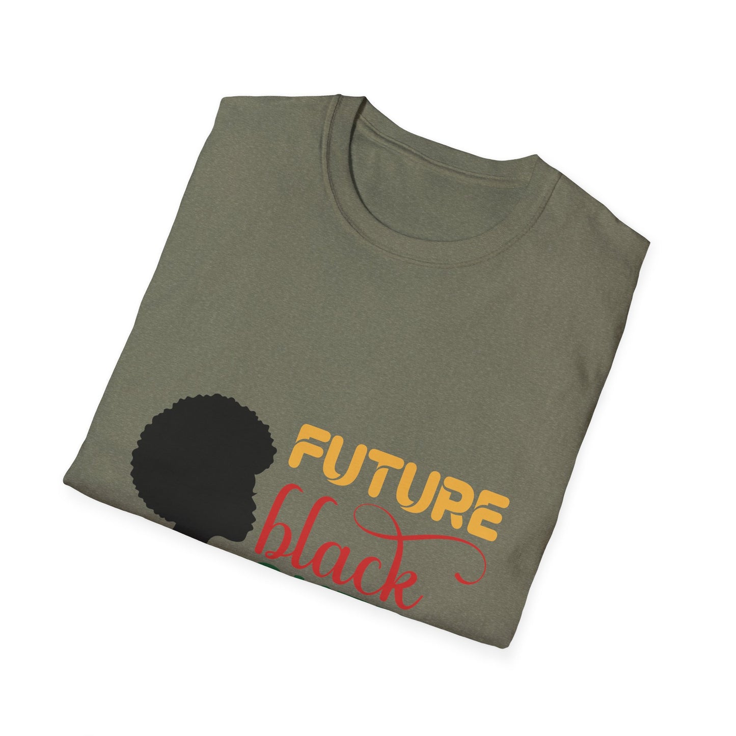 Future Black Queen Unisex Softstyle T-Shirt