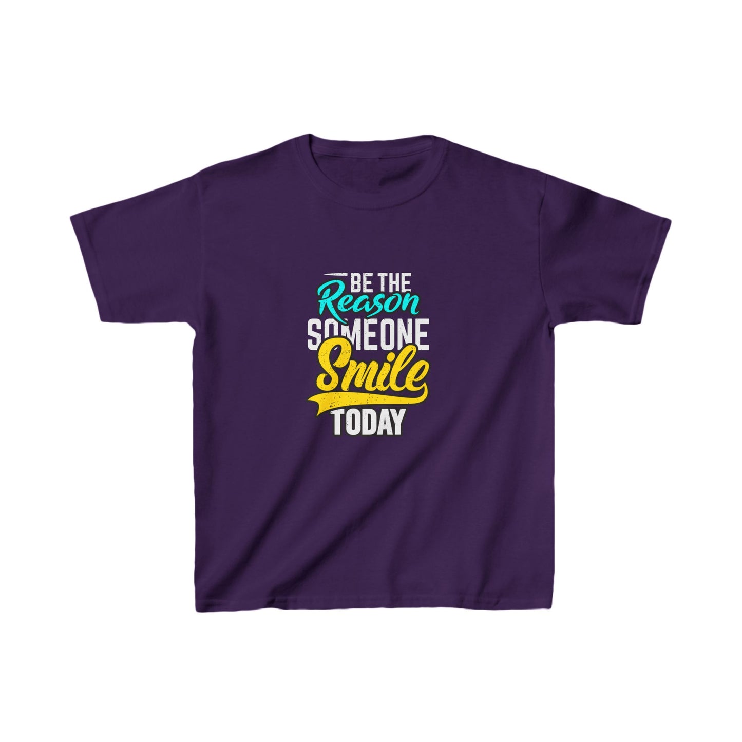 Be The Reason Someone Smile Today Kids Heavy Cotton™ Tee