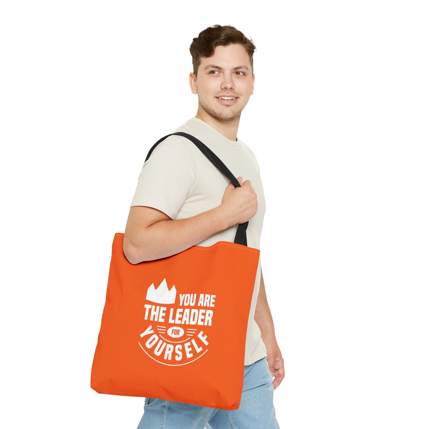 You Are The Leader For Yourself Tote Bag (AOP)