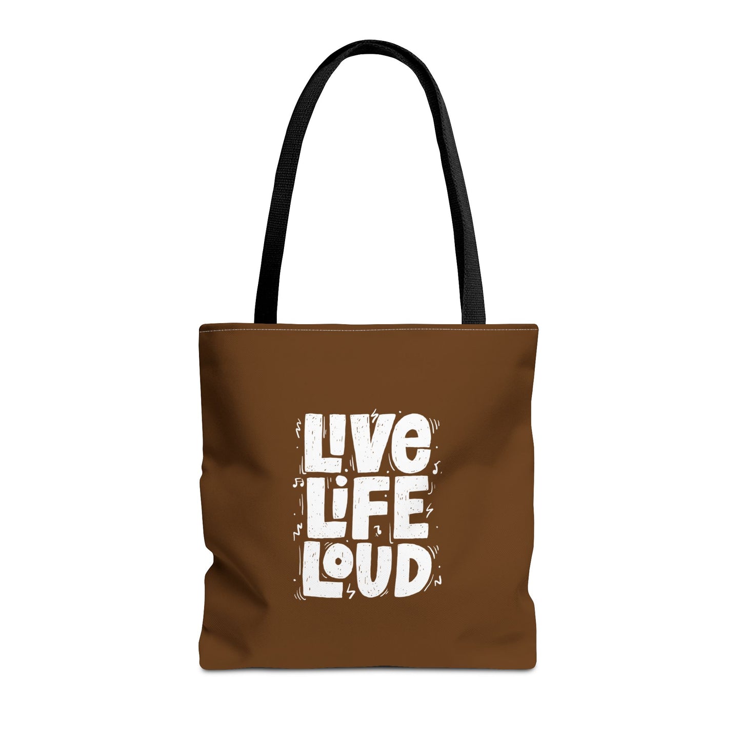 Live Life Loud Tote Bag (AOP)
