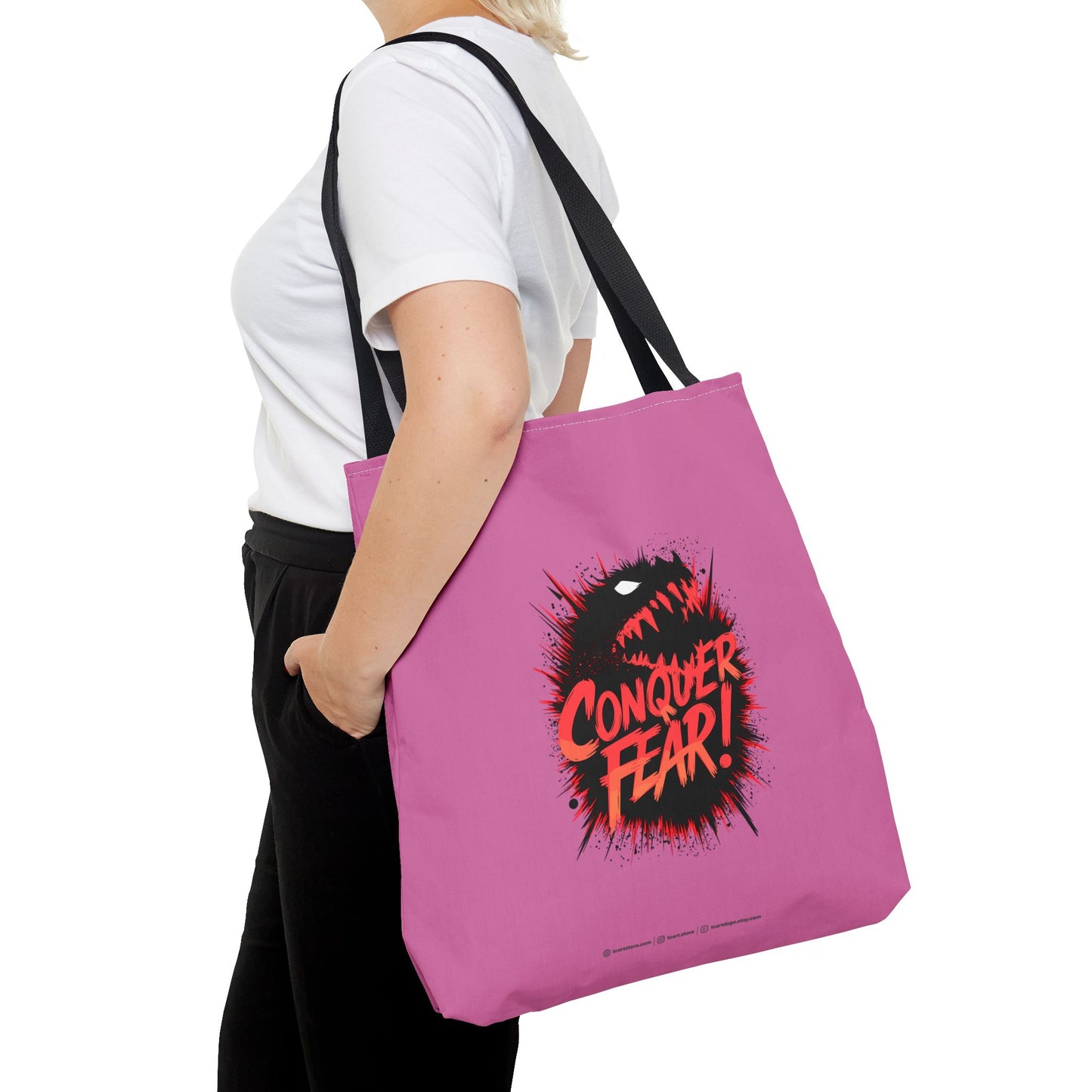 Conquer Fear! Tote Bag (AOP)