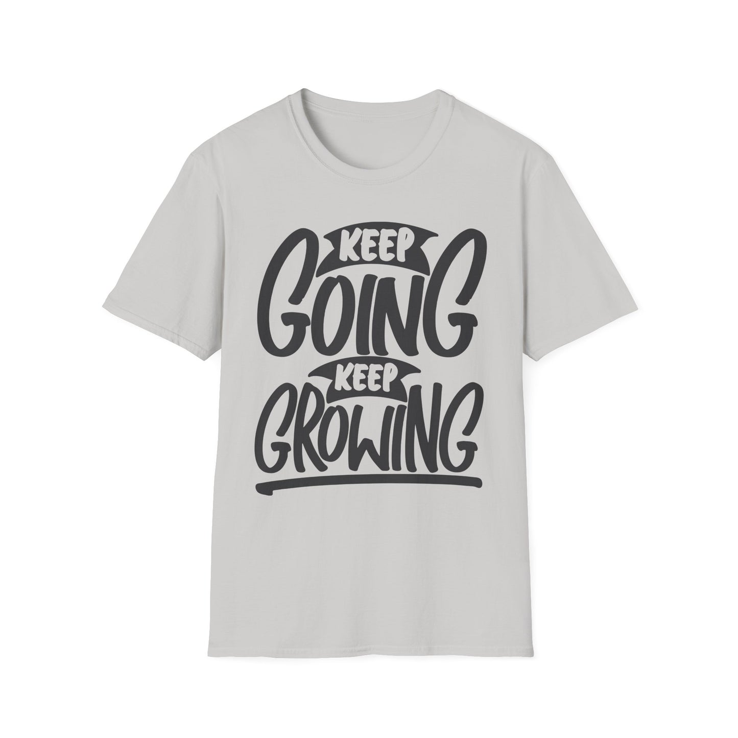 Keep Going Keep Growing Unisex Softstyle T-Shirt