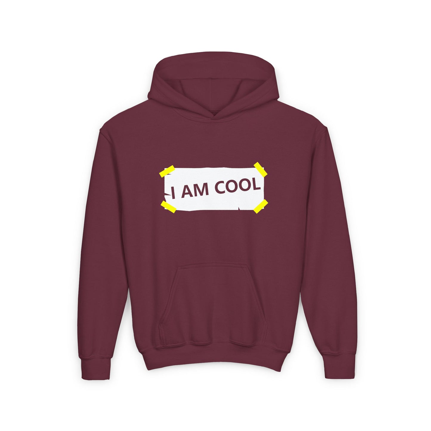 I Am Cool Youth Heavy Blend Hooded Sweatshirt