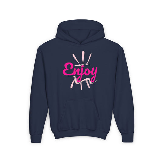 Enjoy Youth Heavy Blend Hooded Sweatshirt