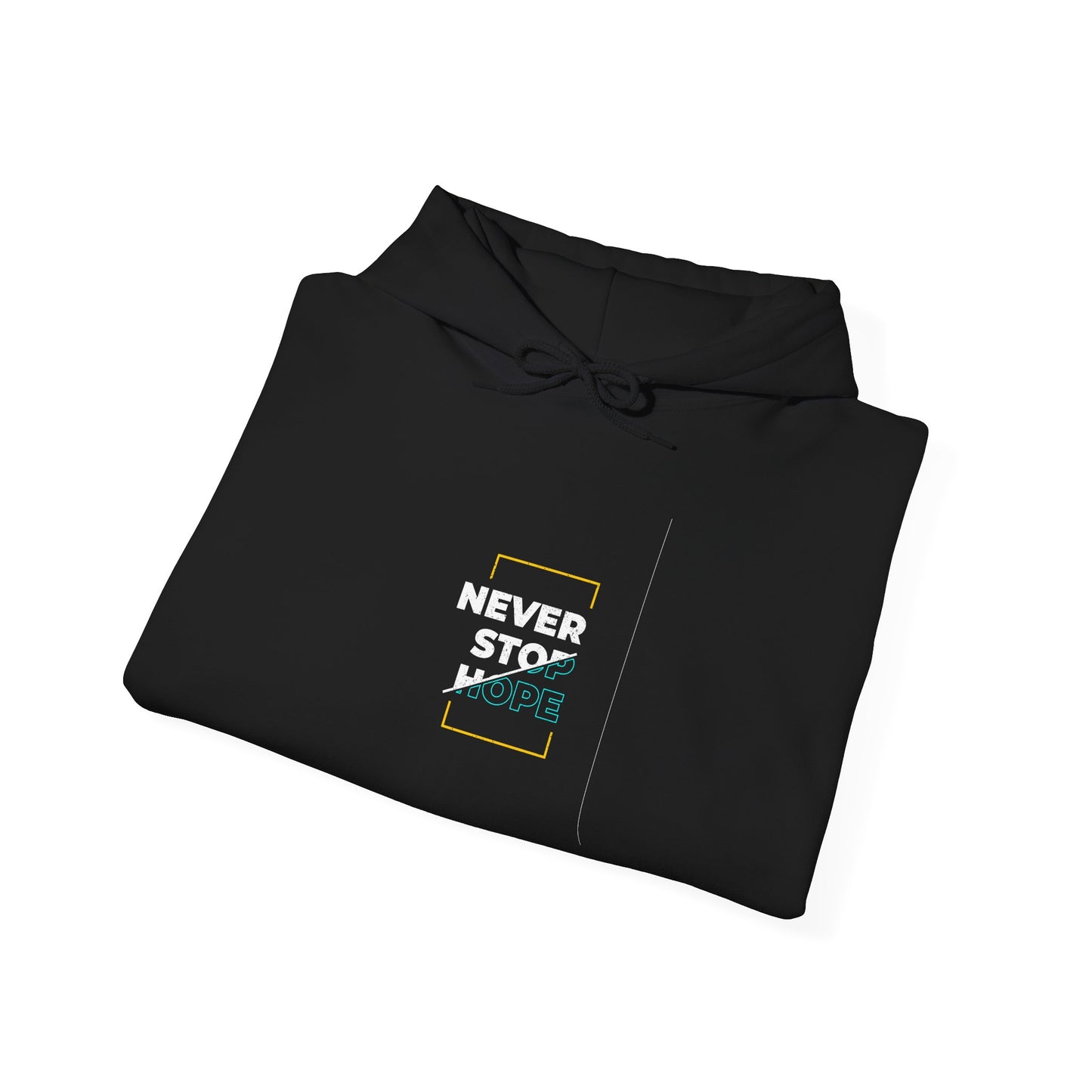 Never Stop Hope Unisex Heavy Blend™ Hooded Sweatshirt