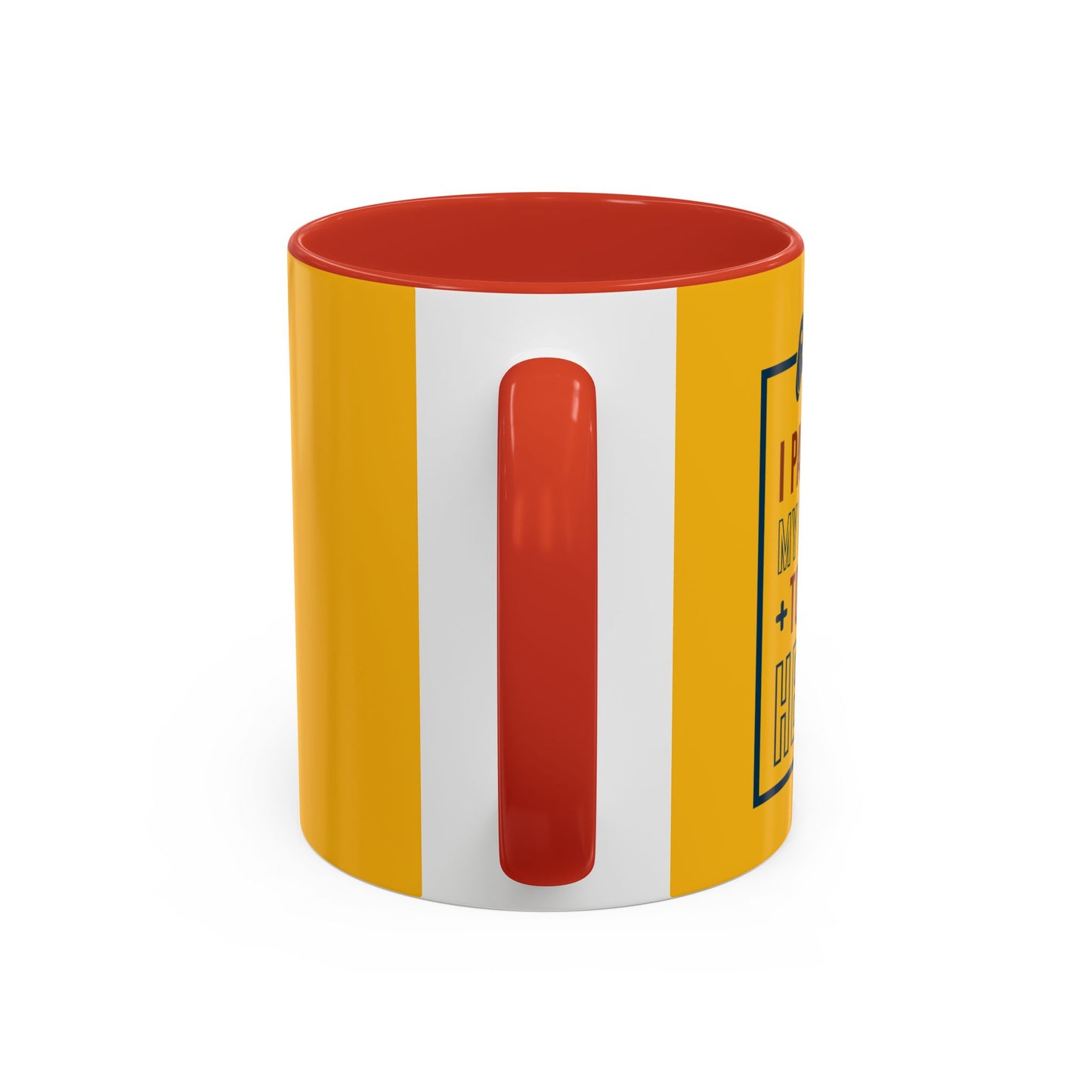 I Pushed My Game To Be Here Accent Coffee Mug (11, 15oz)
