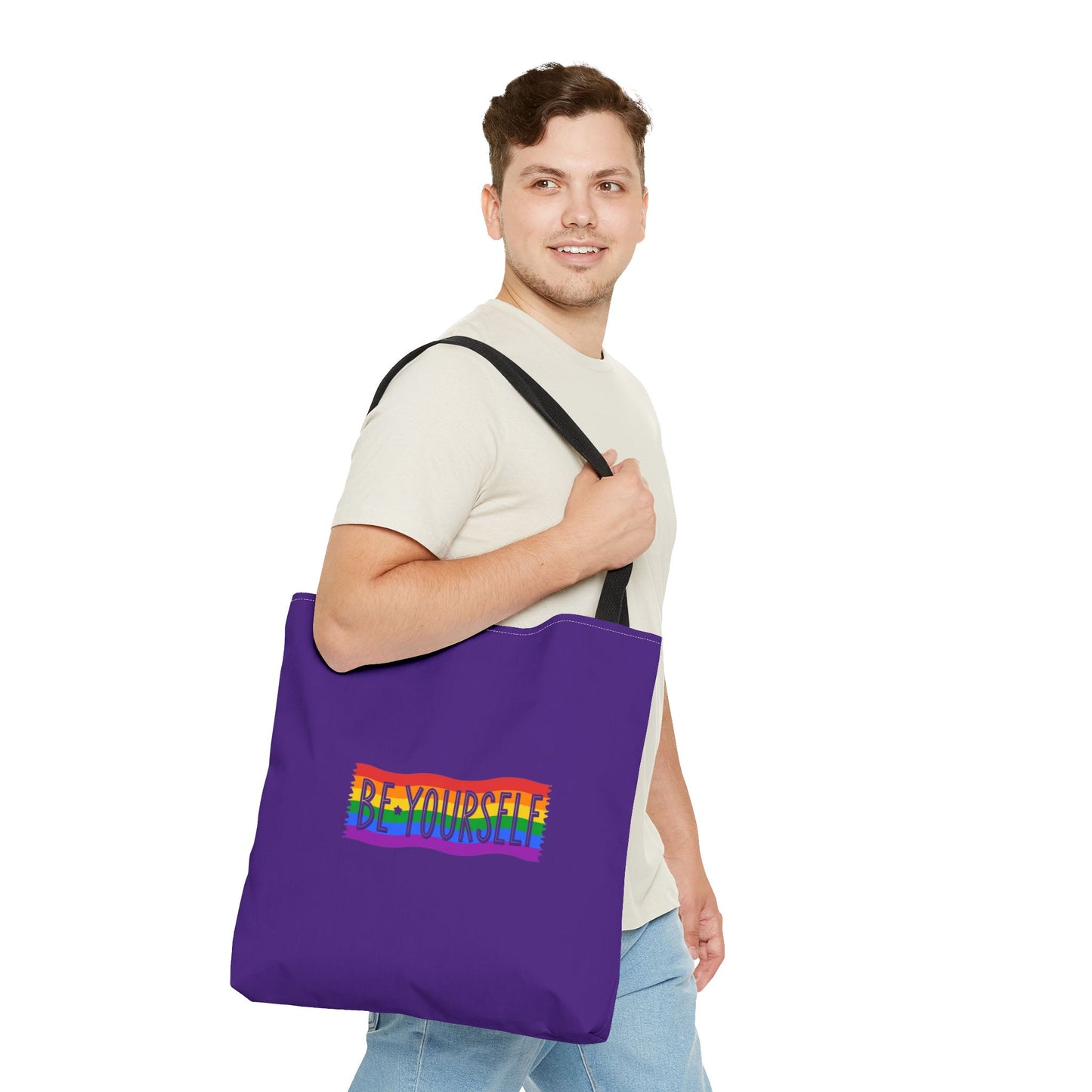 Be Yourself Tote Bag (AOP)