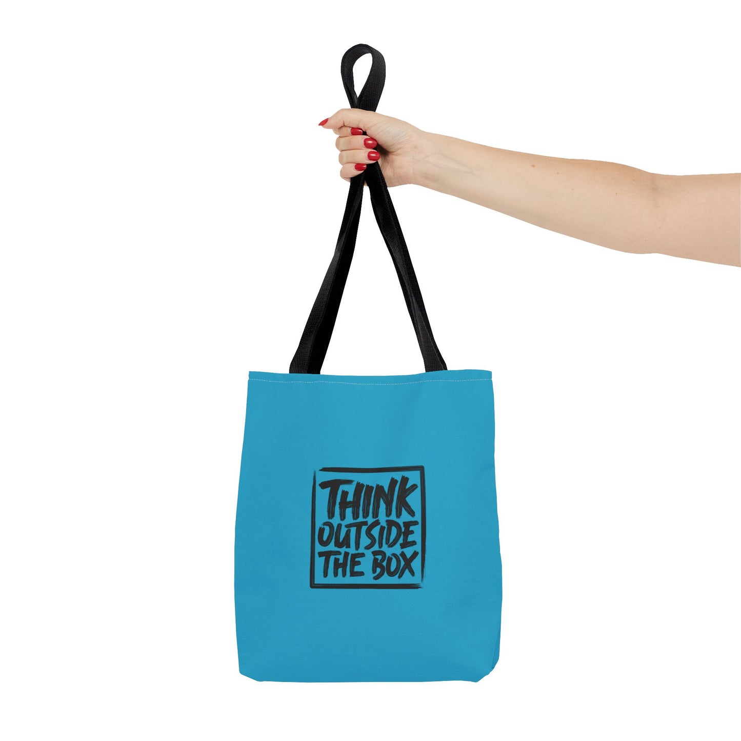 Think Outside The Box Tote Bag (AOP)