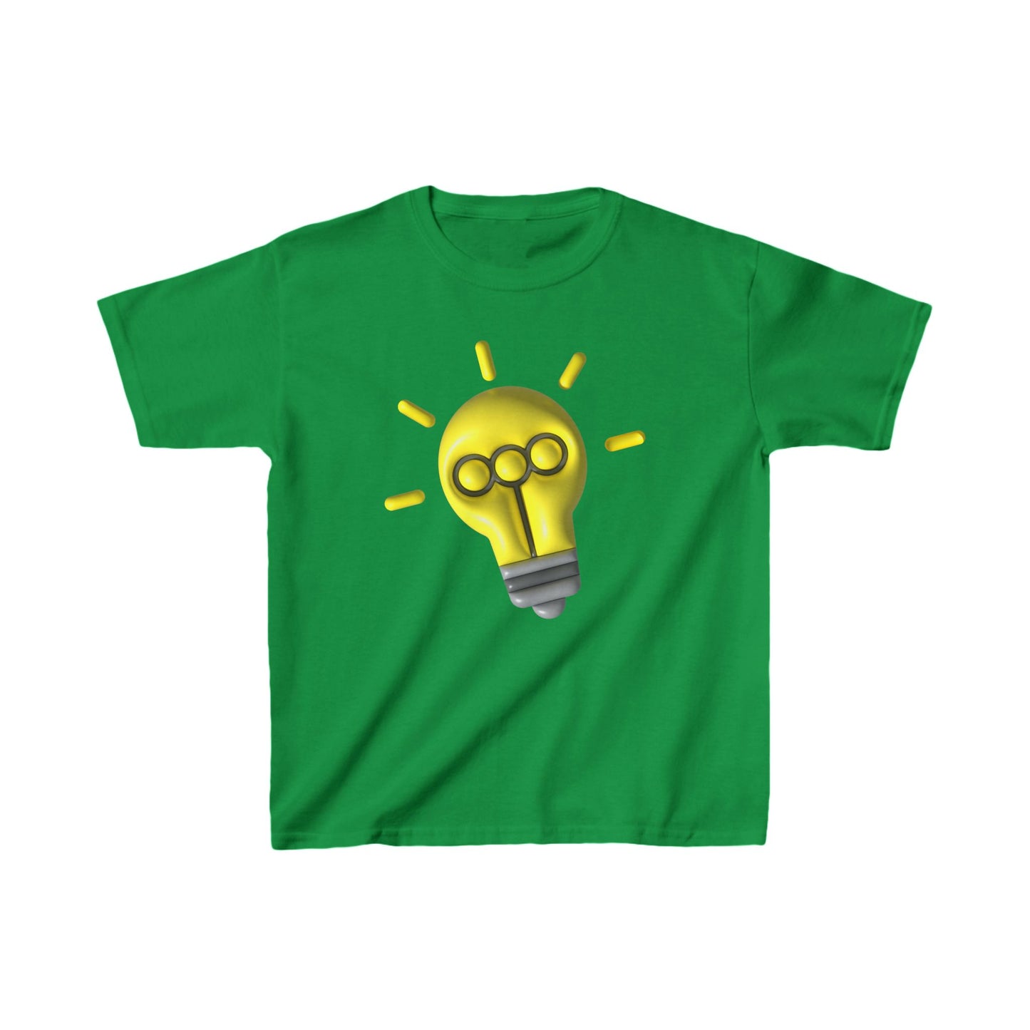 3D Light Bulb Kids Heavy Cotton™ Tee