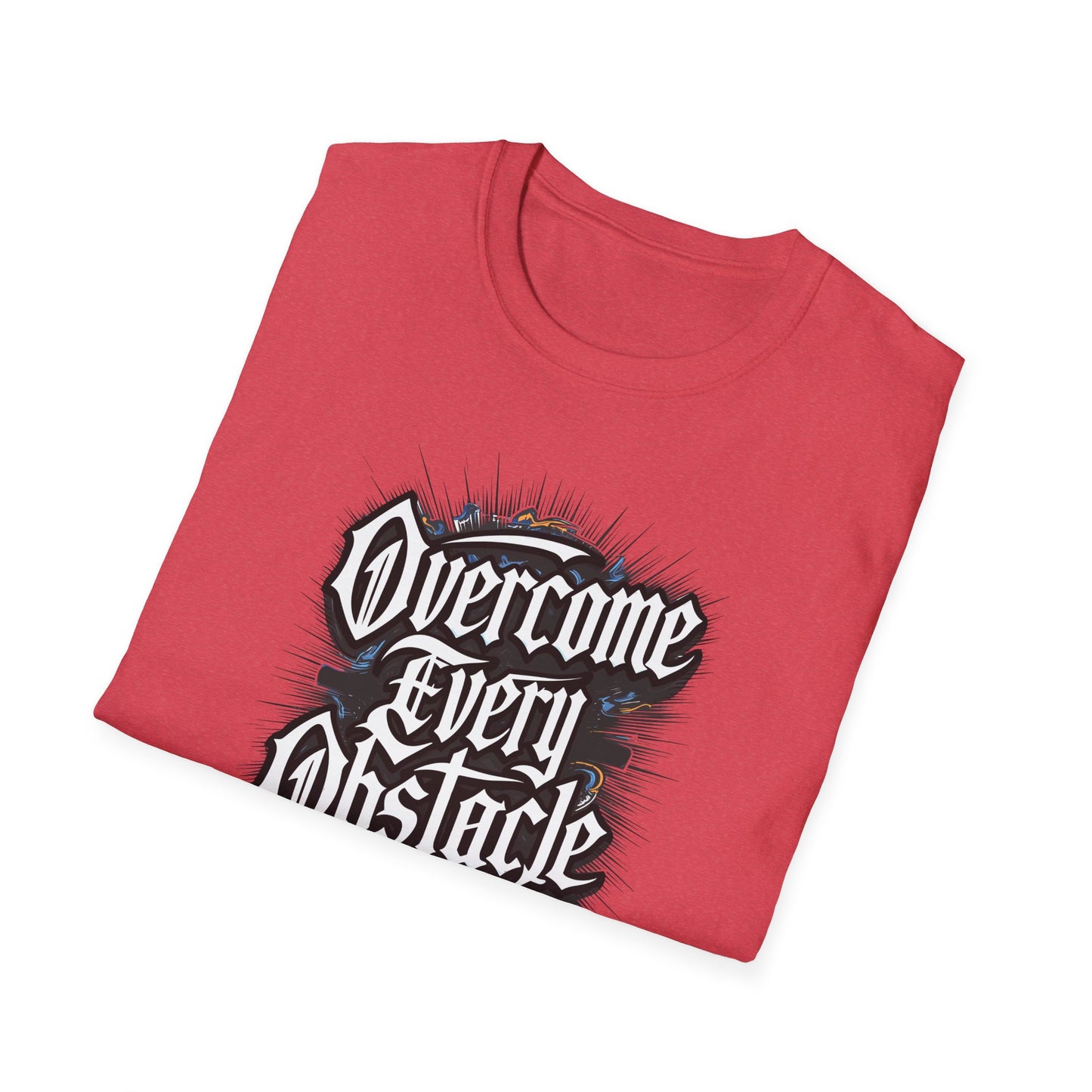 Overcome Every Obstacle Unisex Softstyle T-Shirt