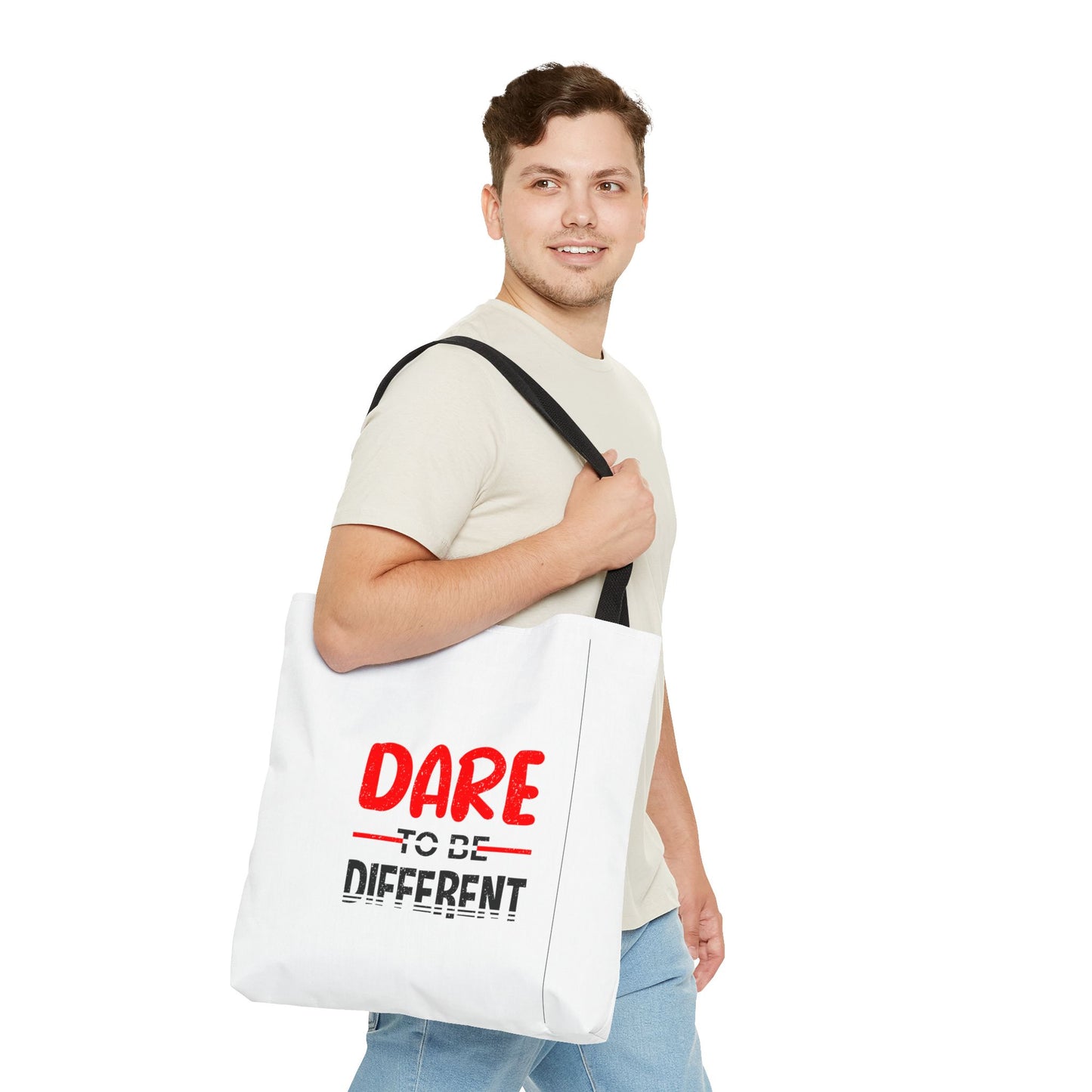 Dare To Be Different Tote Bag (AOP)