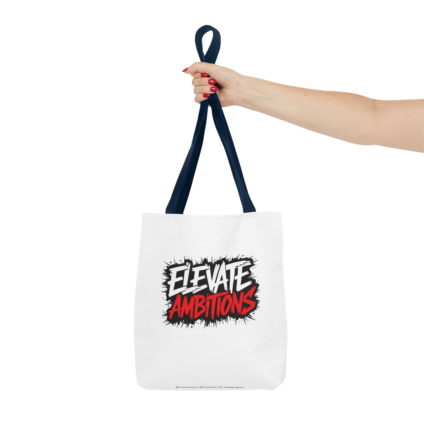Elevate Ambitions Tote Bag (AOP)