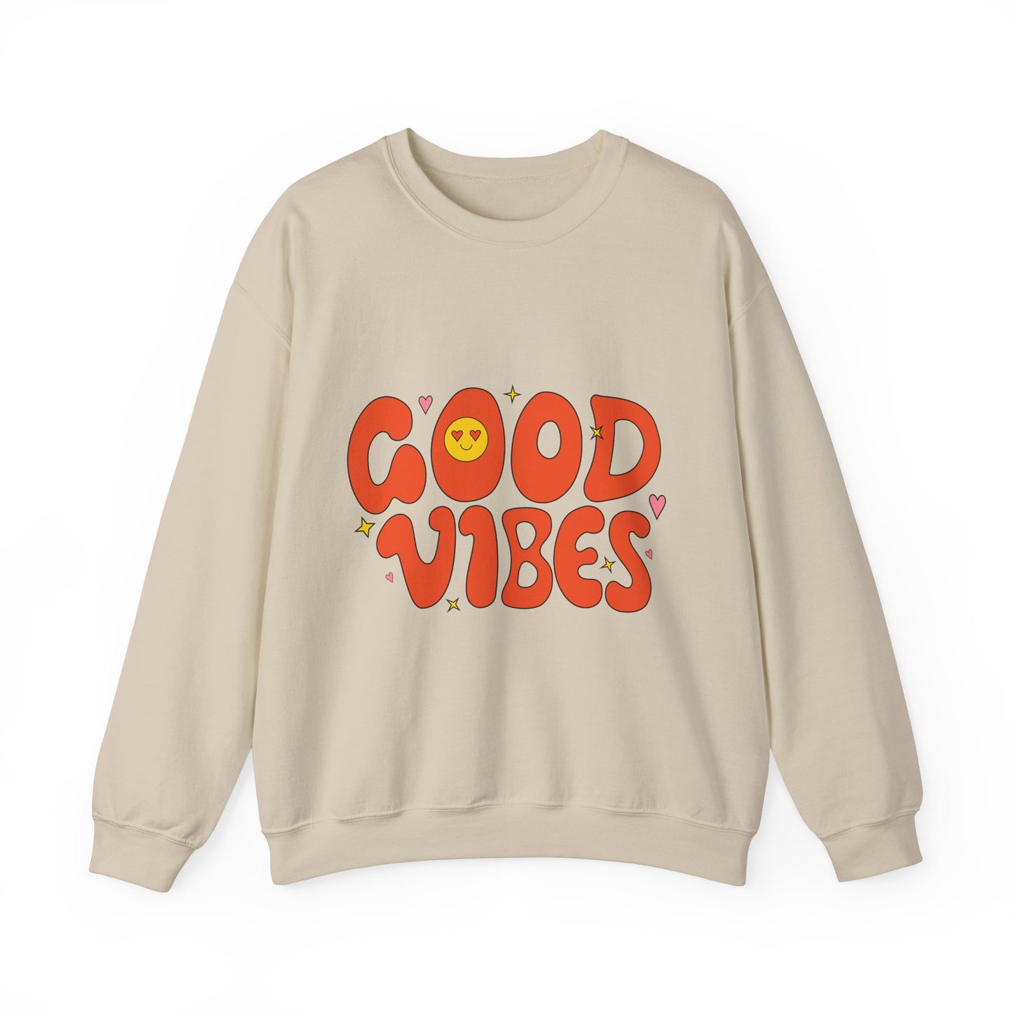 Good Vibes Unisex Heavy Blend™ Crewneck Sweatshirt