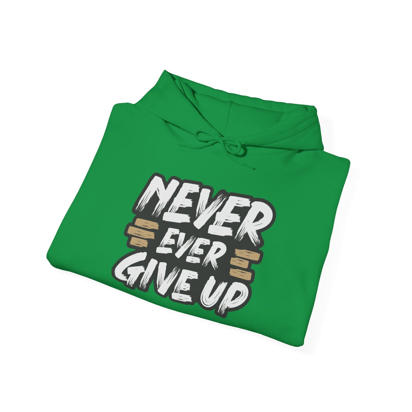 Never Give Up Unisex Heavy Blend™ Hooded Sweatshirt