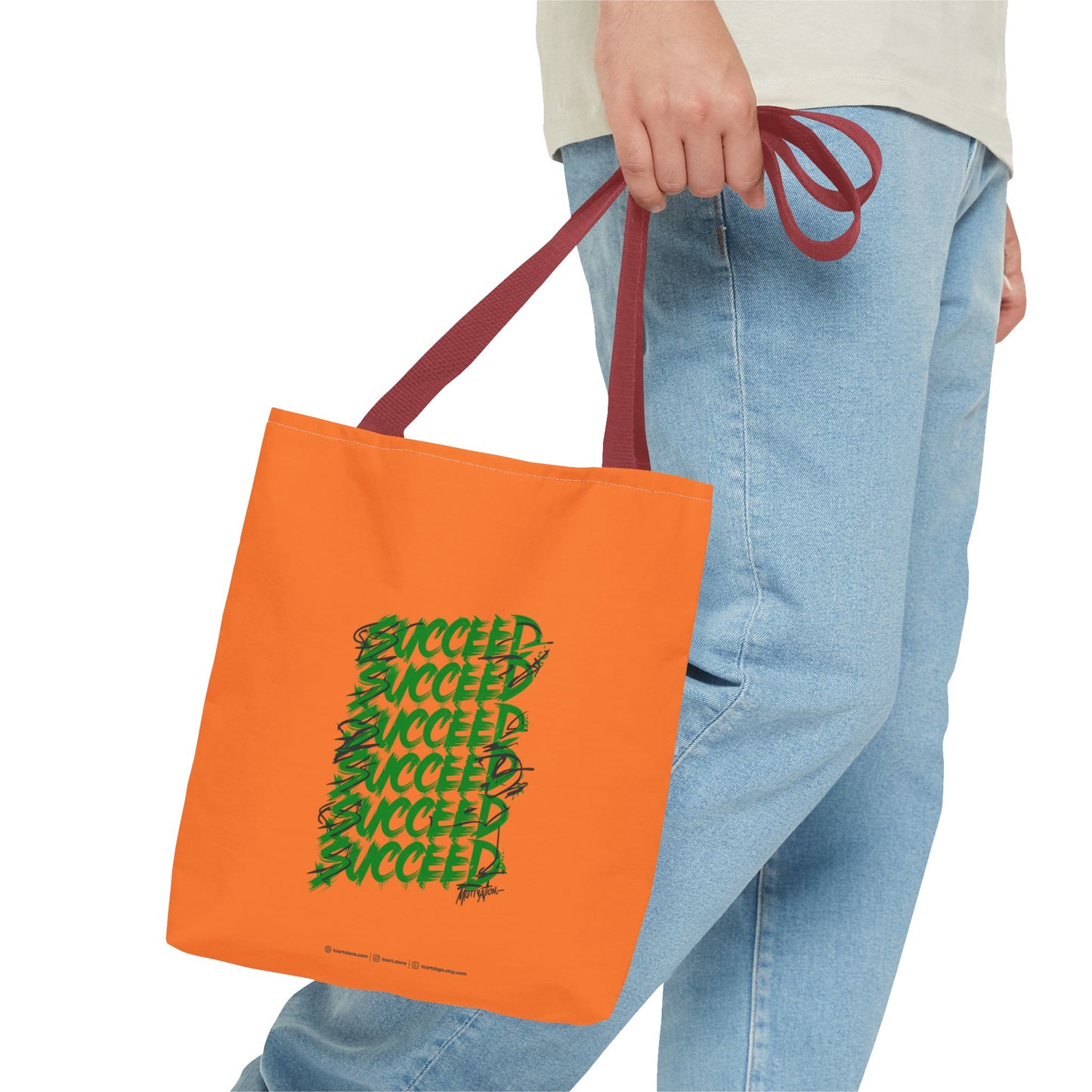 Succeed Tote Bag (AOP)