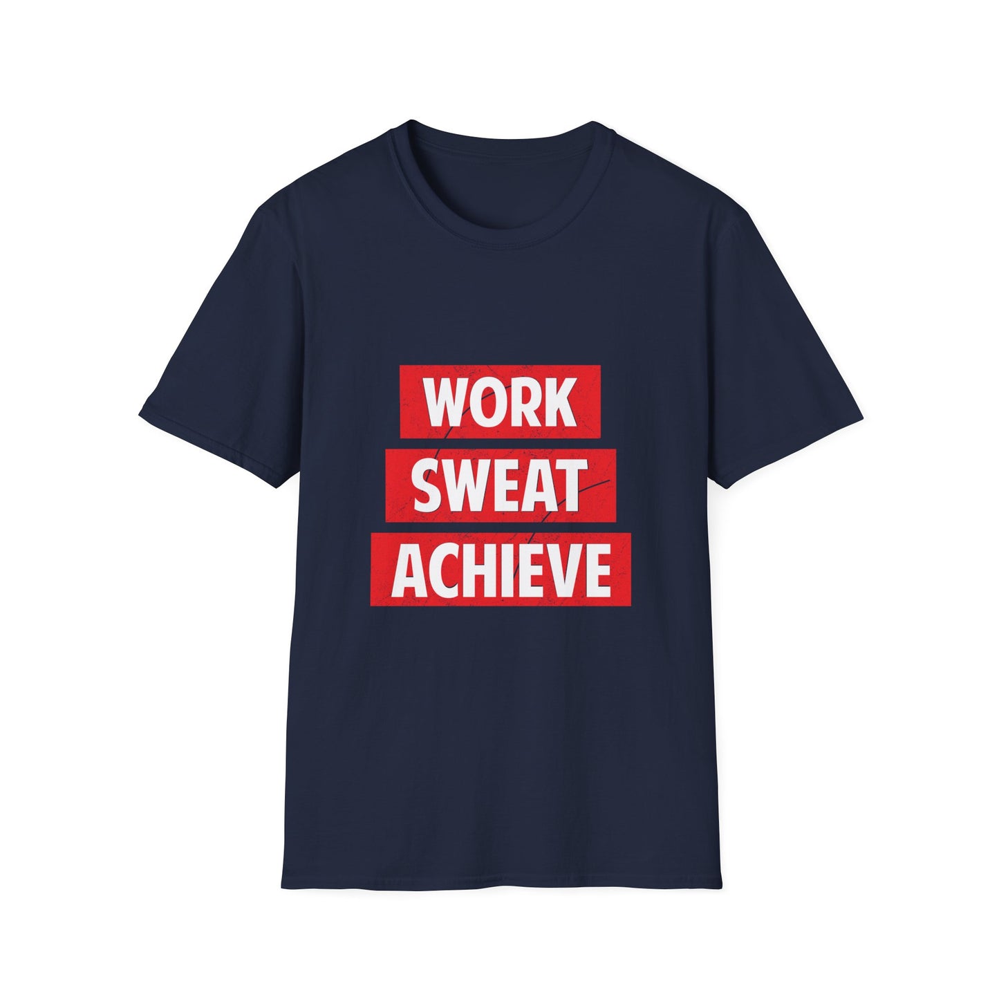 Work Sweat Achieve Unisex Softstyle T-Shirt