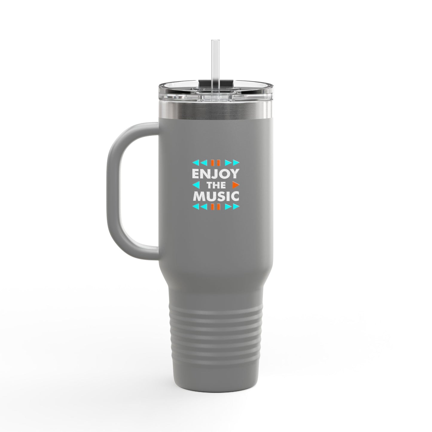 Enjoy The Music Insulated Travel Mug, 40oz