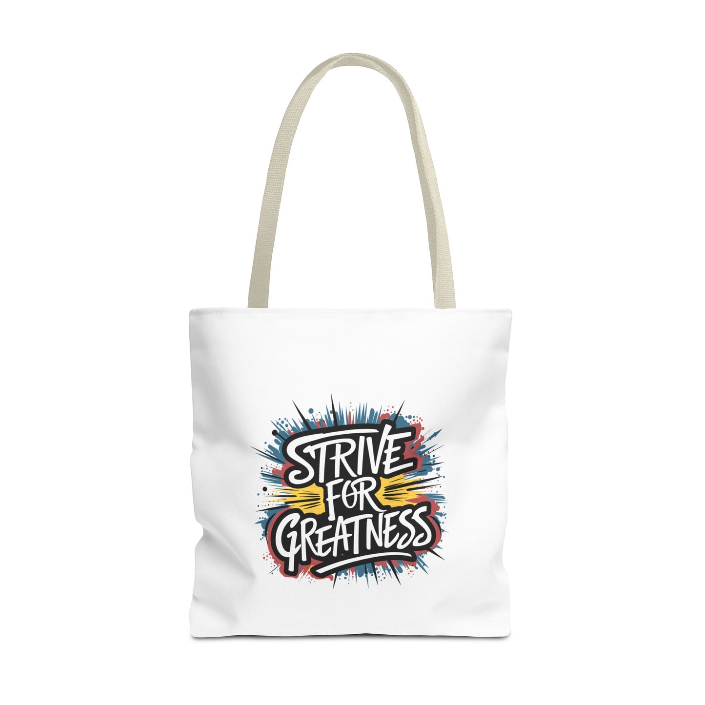 Strive For Greatness Tote Bag (AOP)