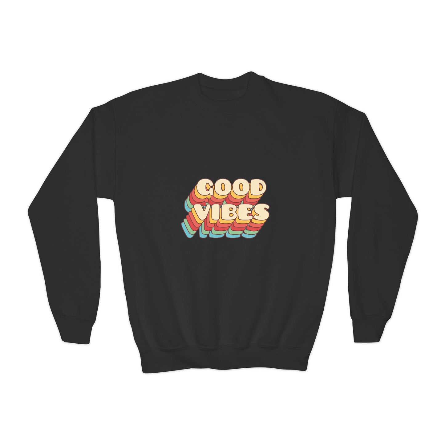 Good Vibes Youth Crewneck Sweatshirt
