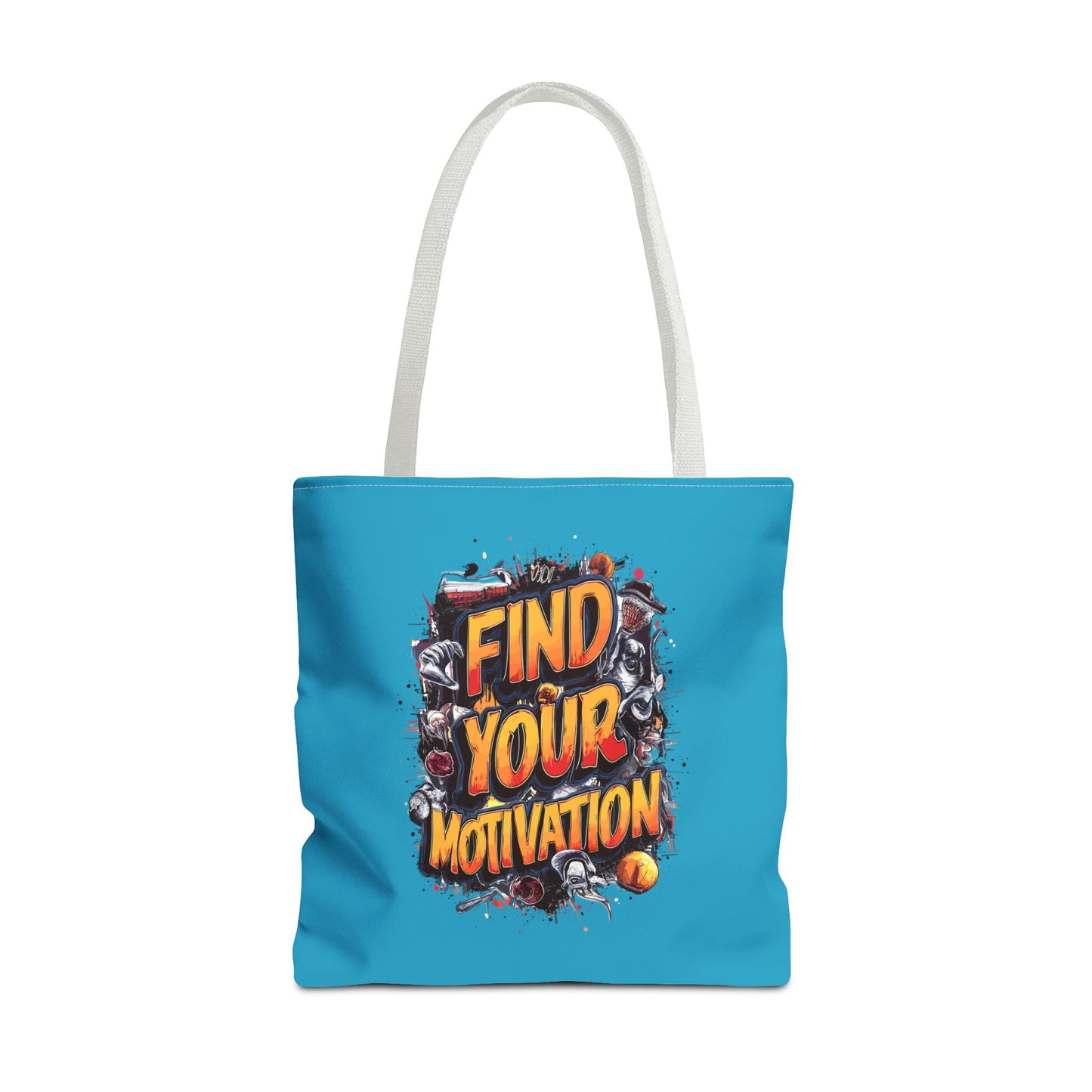 Find Your Motivation Tote Bag (AOP)