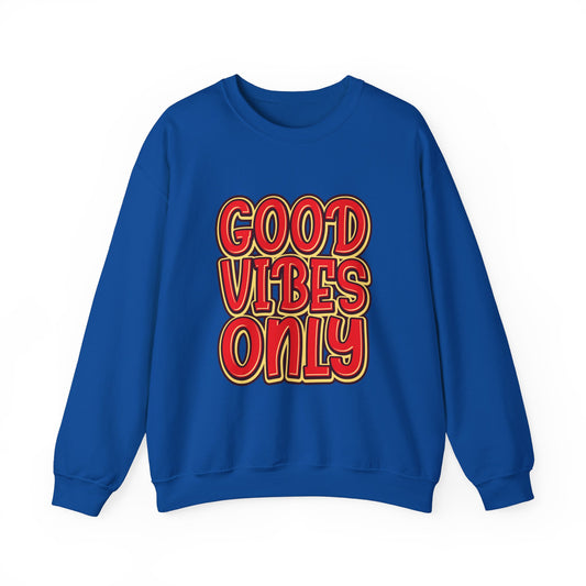 Good Vibes Only Unisex Heavy Blend™ Crewneck Sweatshirt