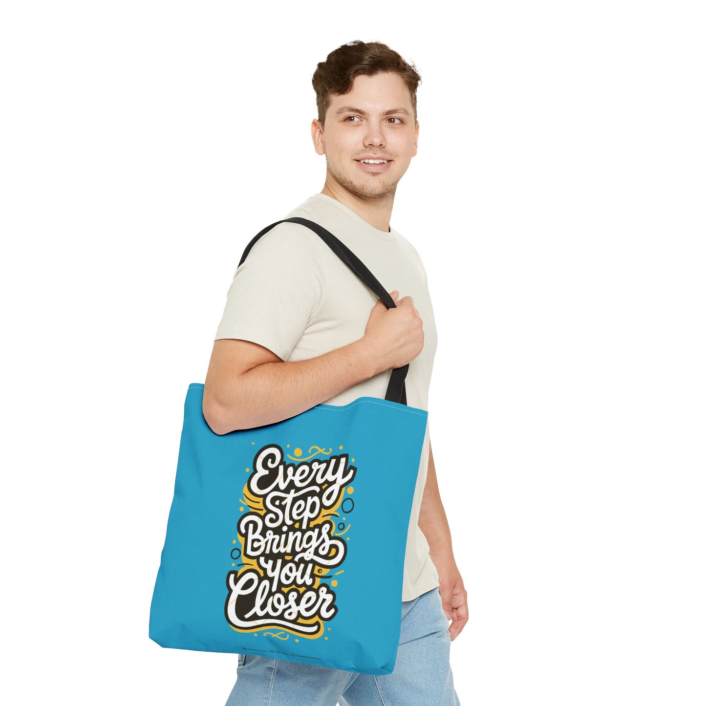 Every Step Brings You Closer Tote Bag (AOP)