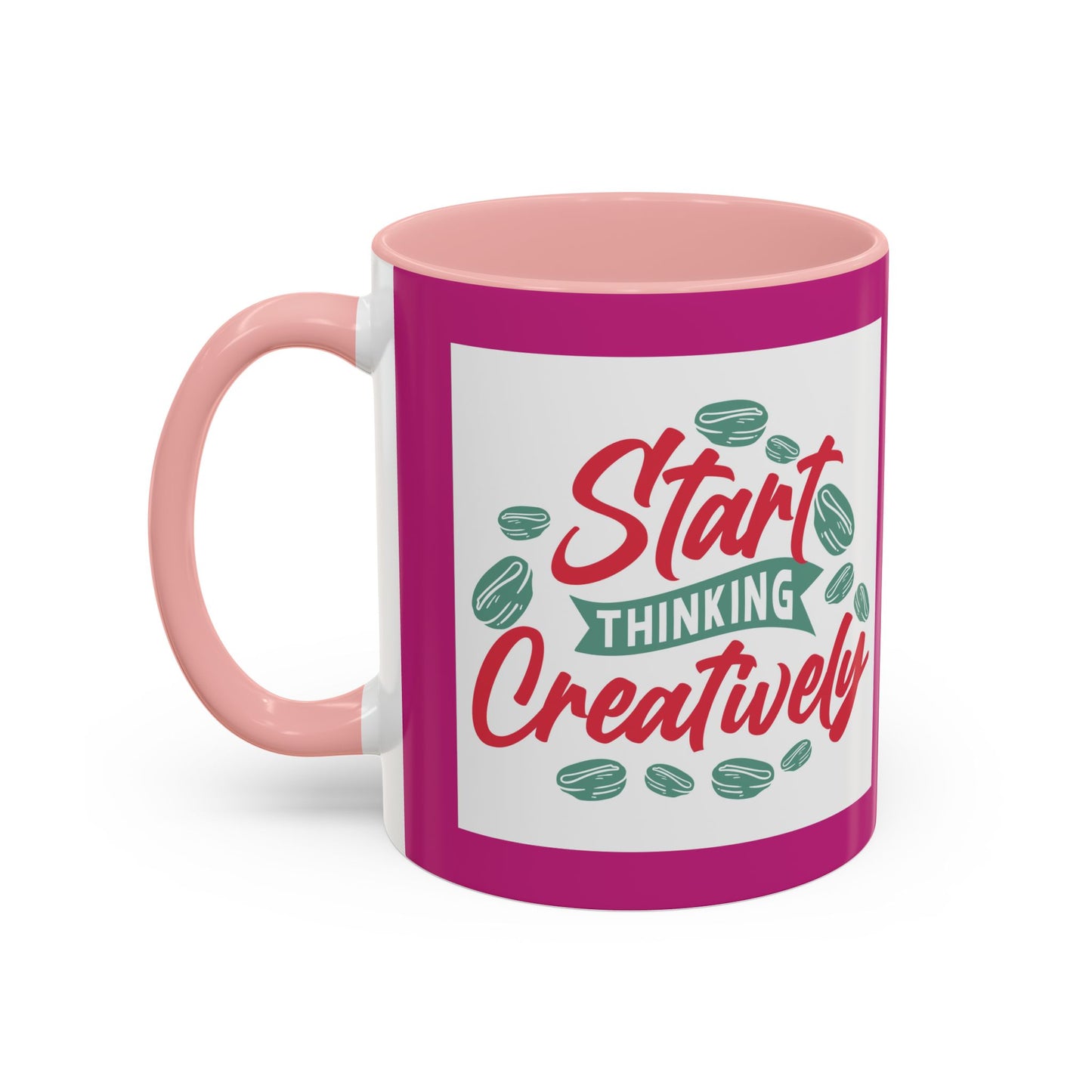 Start Thinking Accent Coffee Mug (11, 15oz)