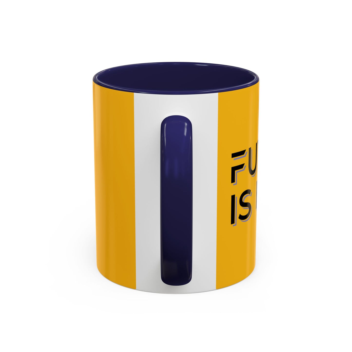 Future Is Here Accent Coffee Mug (11, 15oz)