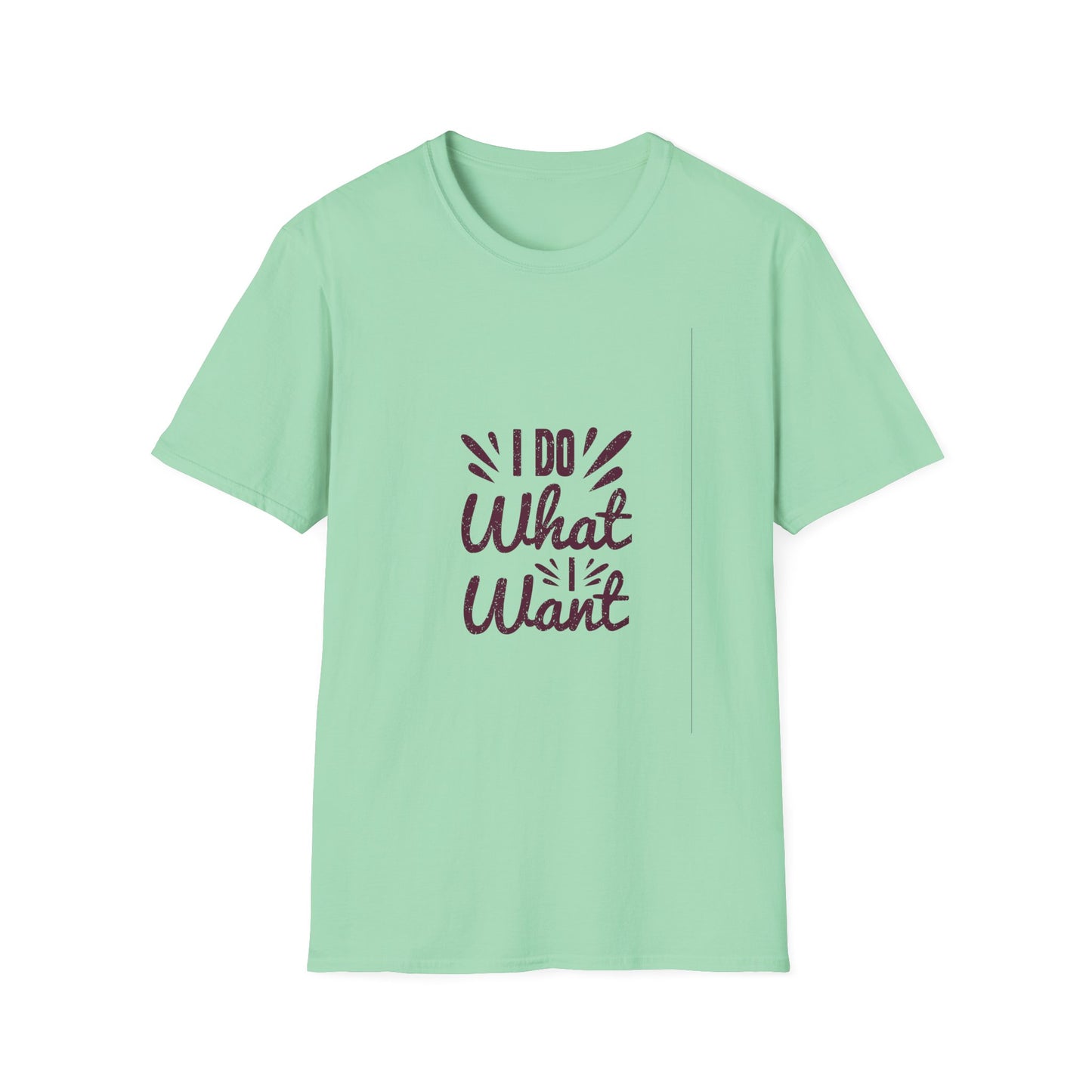 I Do What I Want Unisex Softstyle T-Shirt