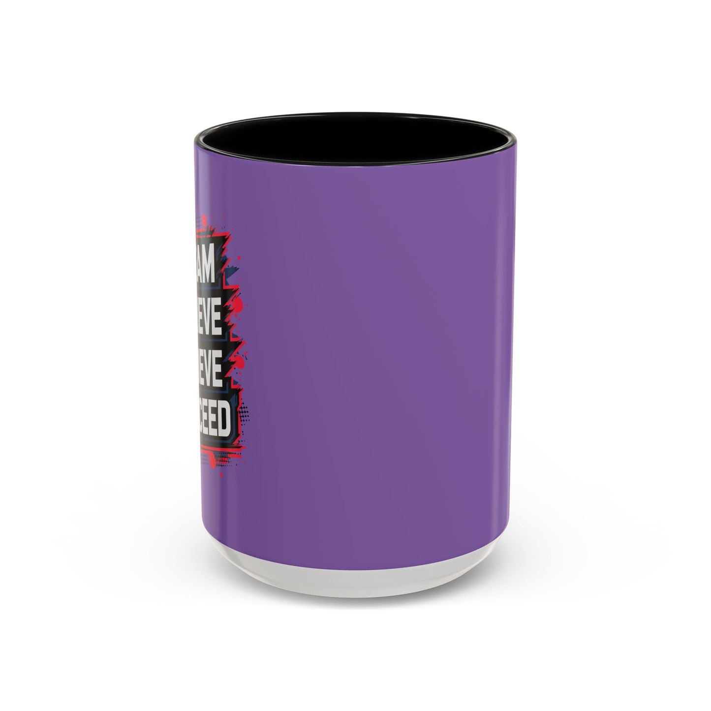 Dream Velieve Achieve Succeed Accent Coffee Mug (11, 15oz)