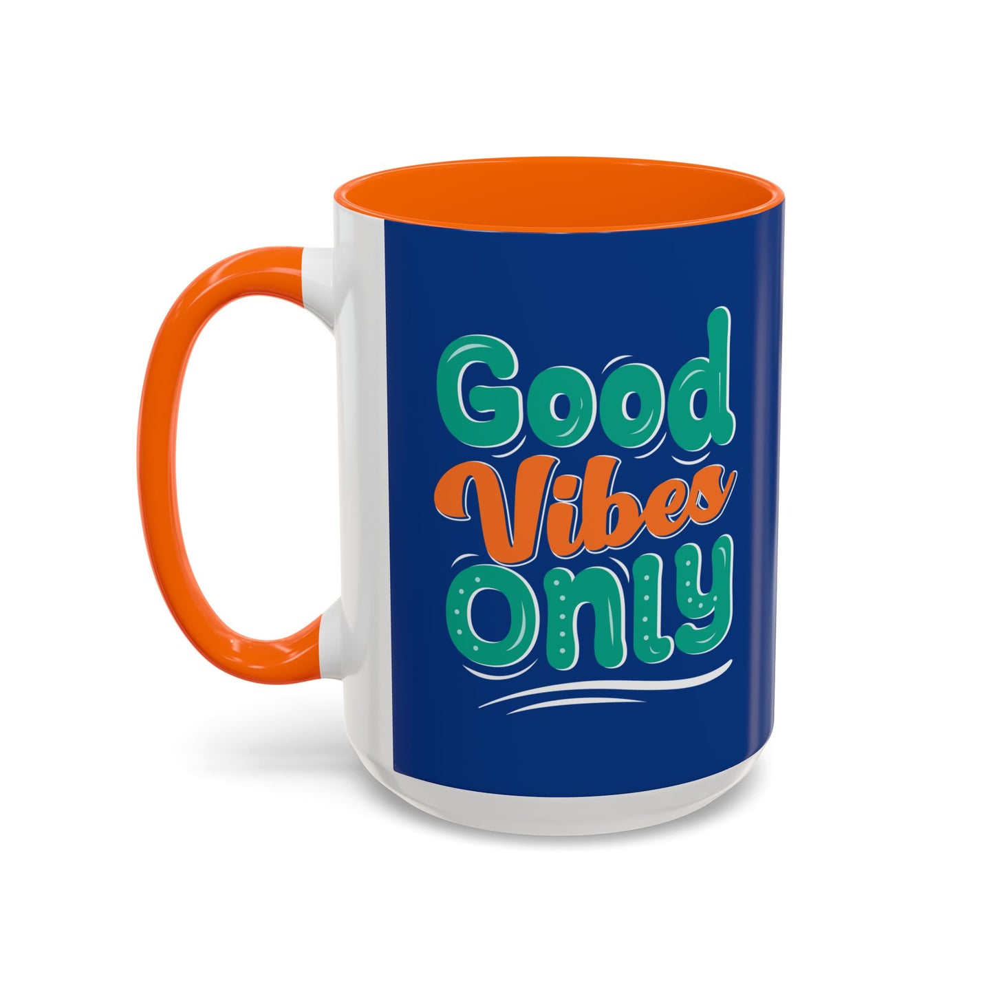 Good Vides Only Accent Coffee Mug (11, 15oz)
