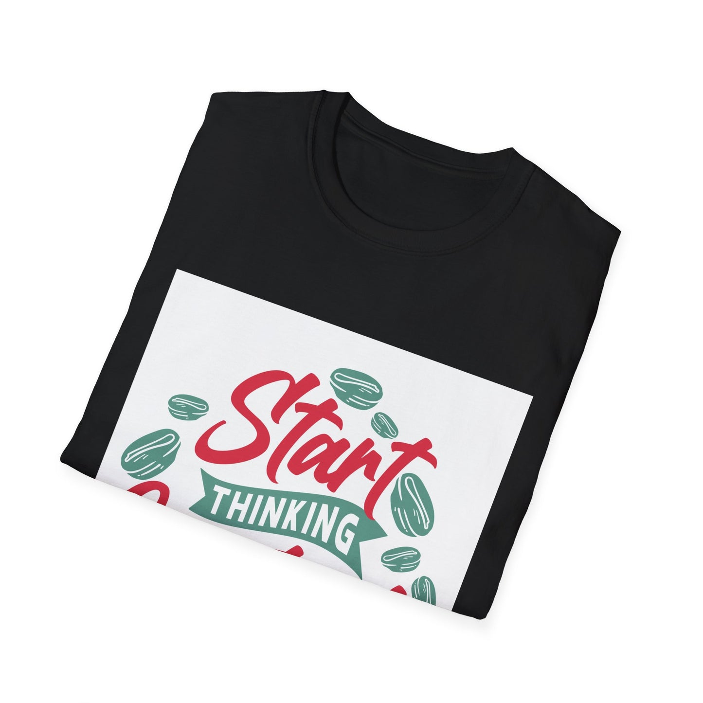 start thinking creatively Unisex Softstyle T-Shirt