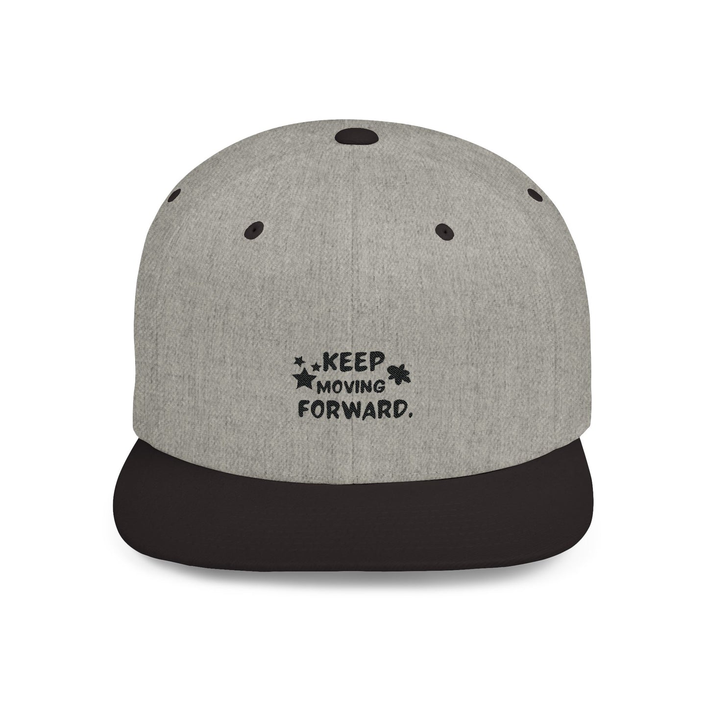 Keep Moving Forward Flat Bill Snapback