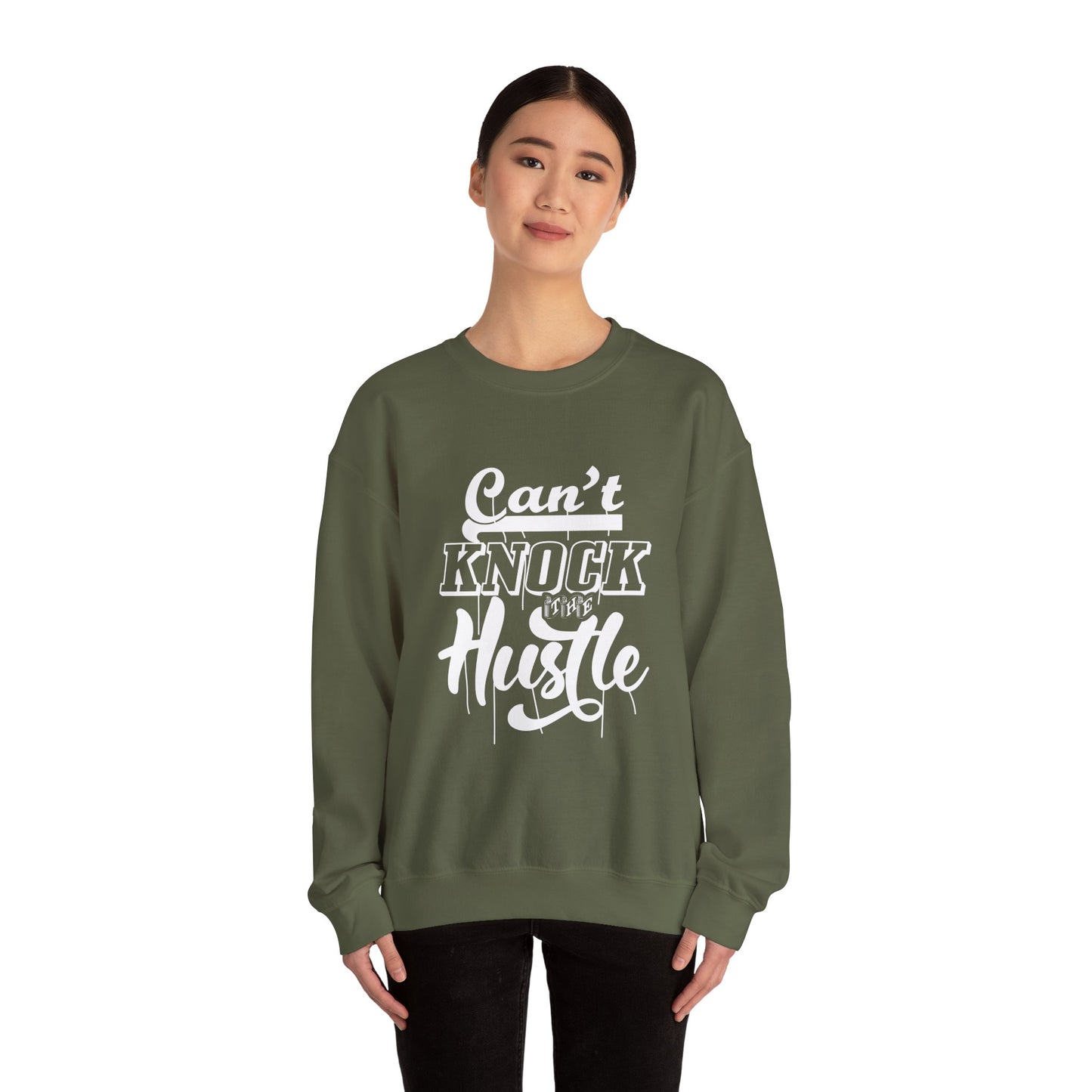 Can't Knock The Hustle Unisex Heavy Blend™ Crewneck Sweatshirt