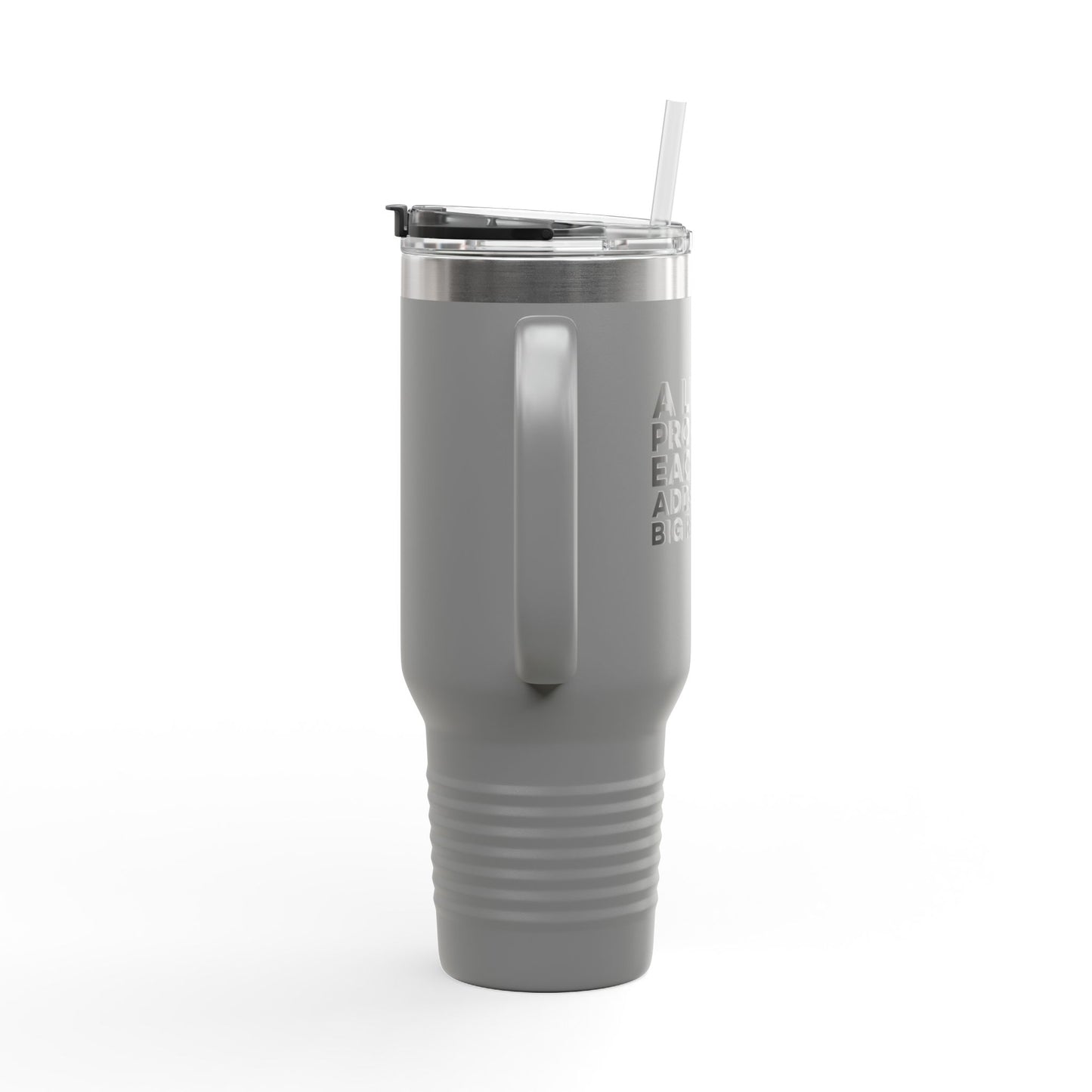 A Little Progress Each Day Adds Up To Big Results! Insulated Travel Mug, 40oz