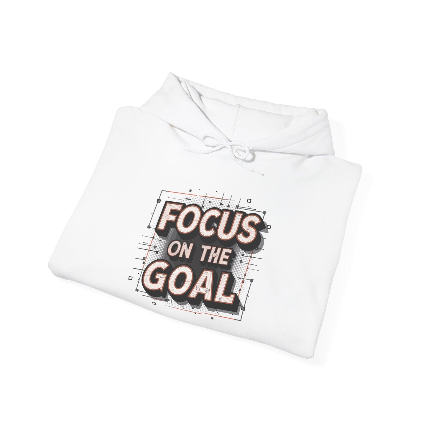 Focus On The Goal Unisex Heavy Blend™ Hooded Sweatshirt