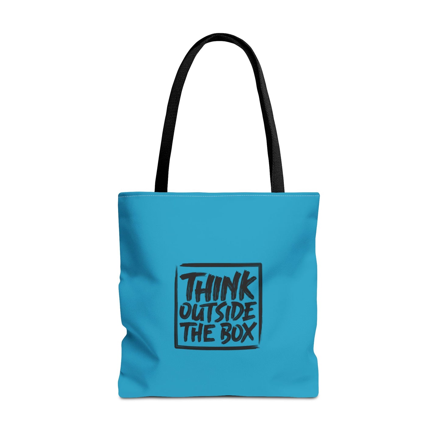 Think Outside The Box Tote Bag (AOP)