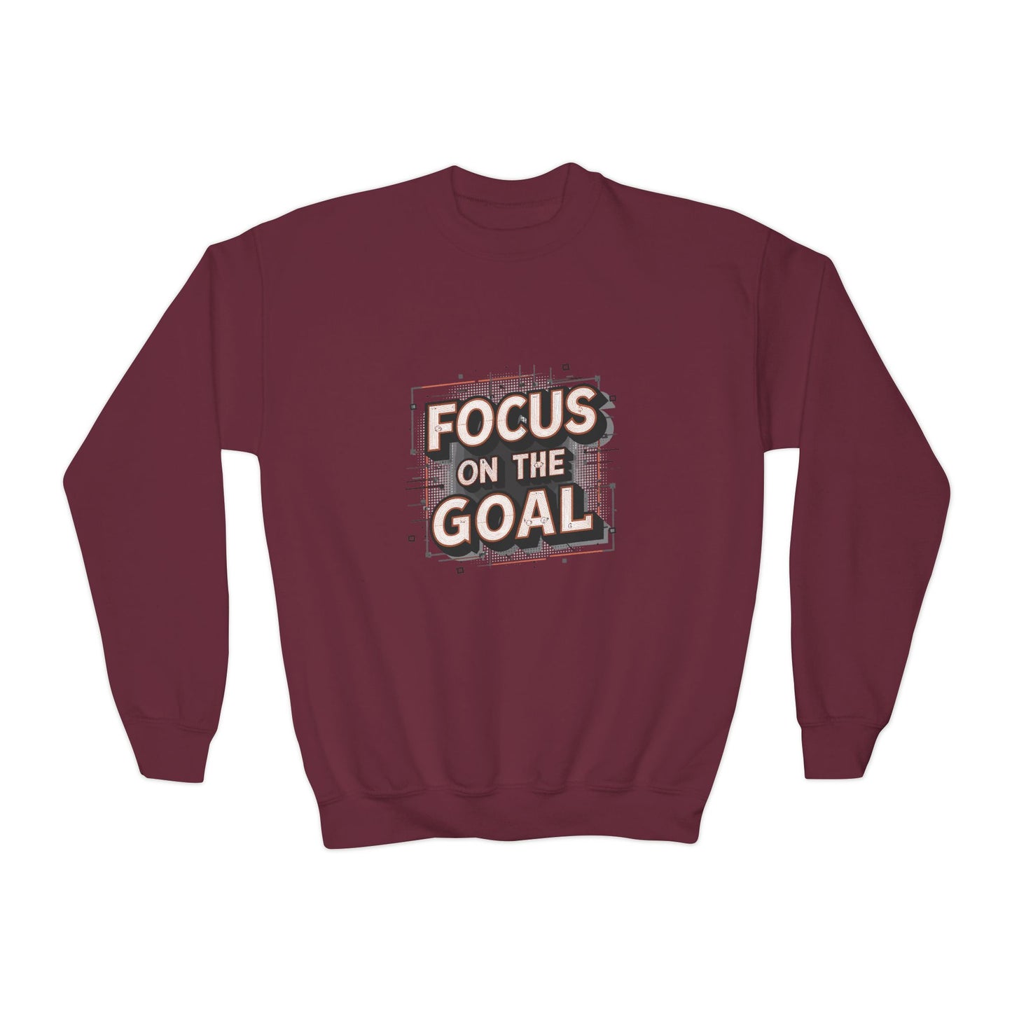 Focus On The Goal Youth Crewneck Sweatshirt